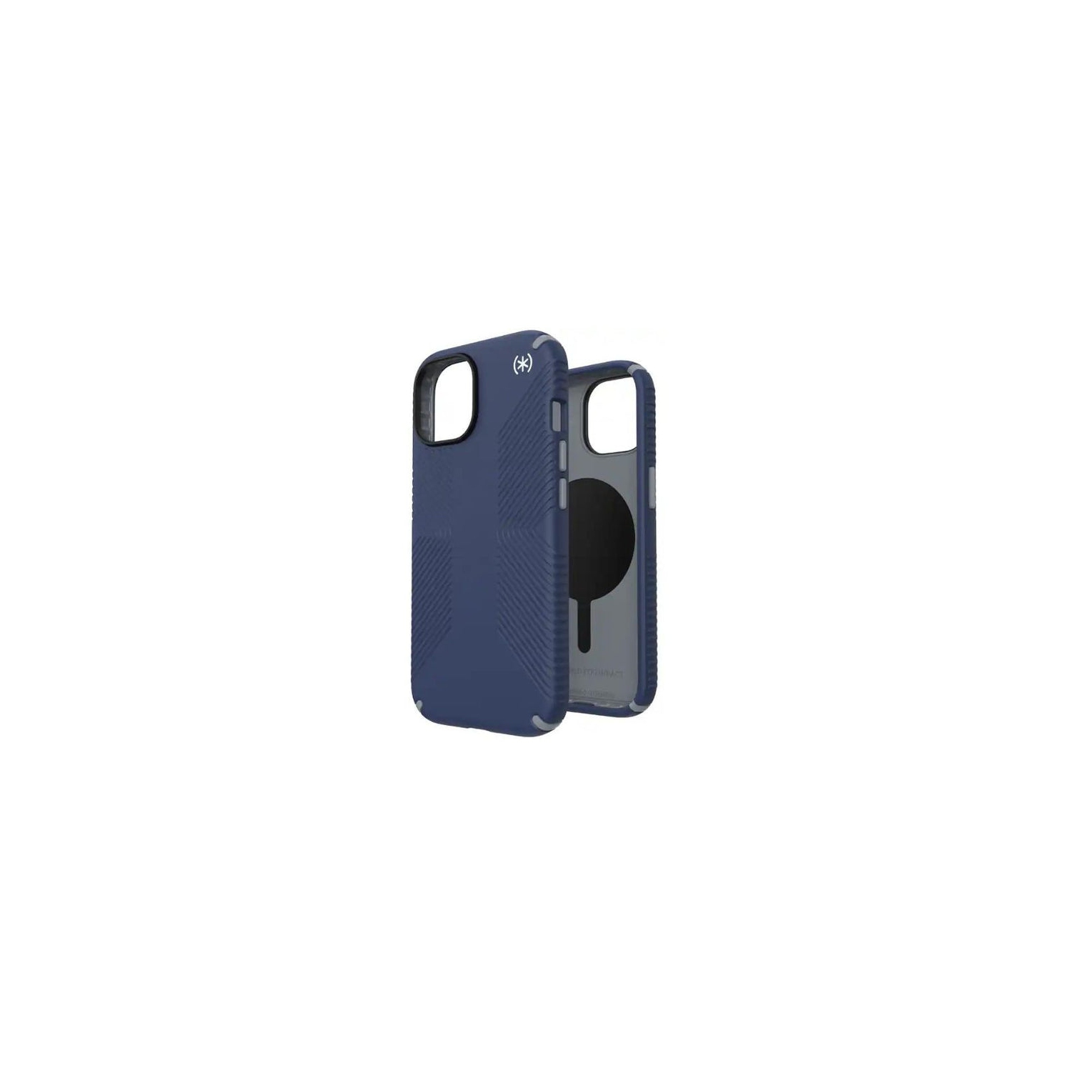 Étui Presidio2 Grip de Speck avec MagSafe bleu pour iPhone 6,7 Pro/iPhone 15 Pro Max