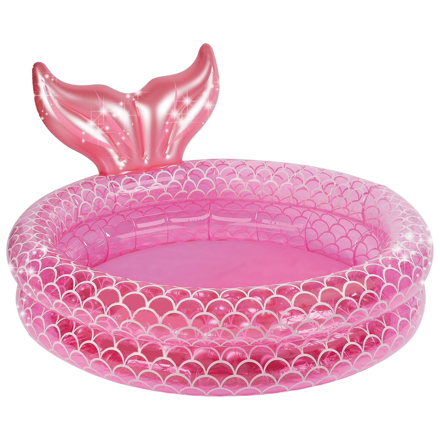 Splash Buddies Mermaid Inflatable Kiddie Pool - Pink
