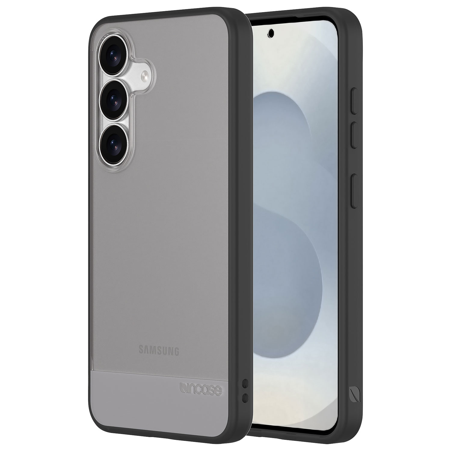 Étui d'Incase Design pour Galaxy S25 - Transparent/Noir