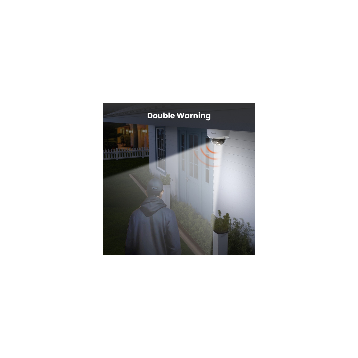 Reolink Duo 3V PoE - 16MP UHD IK10 Dual-Lens PoE Camera with Motion Track, 180° Panorama, Color Night Vision