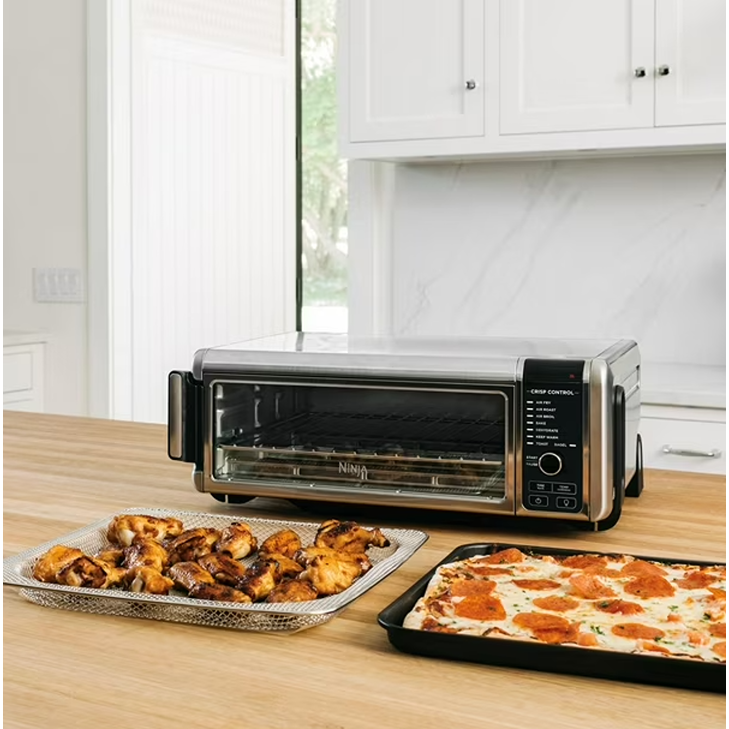 Ninja SP101C, Foodi Digital Air Fry Oven, Silver