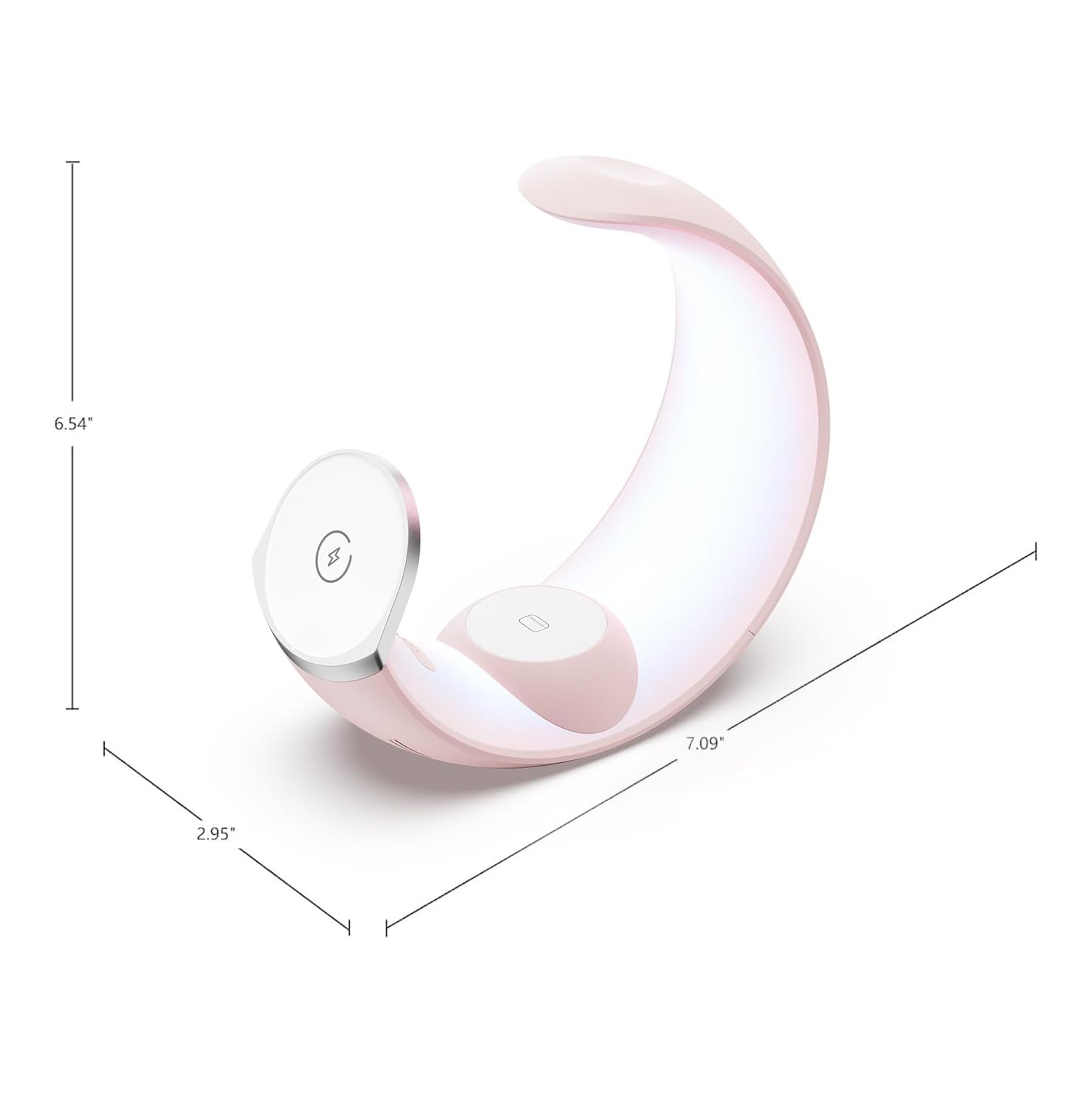 Wireless Charging Station with Lights, 4 in 1 Bedroom Night Light for Kids Adults, Ideal for Birthday Gifts/White Elephant Gifts for Adults/Gifts for