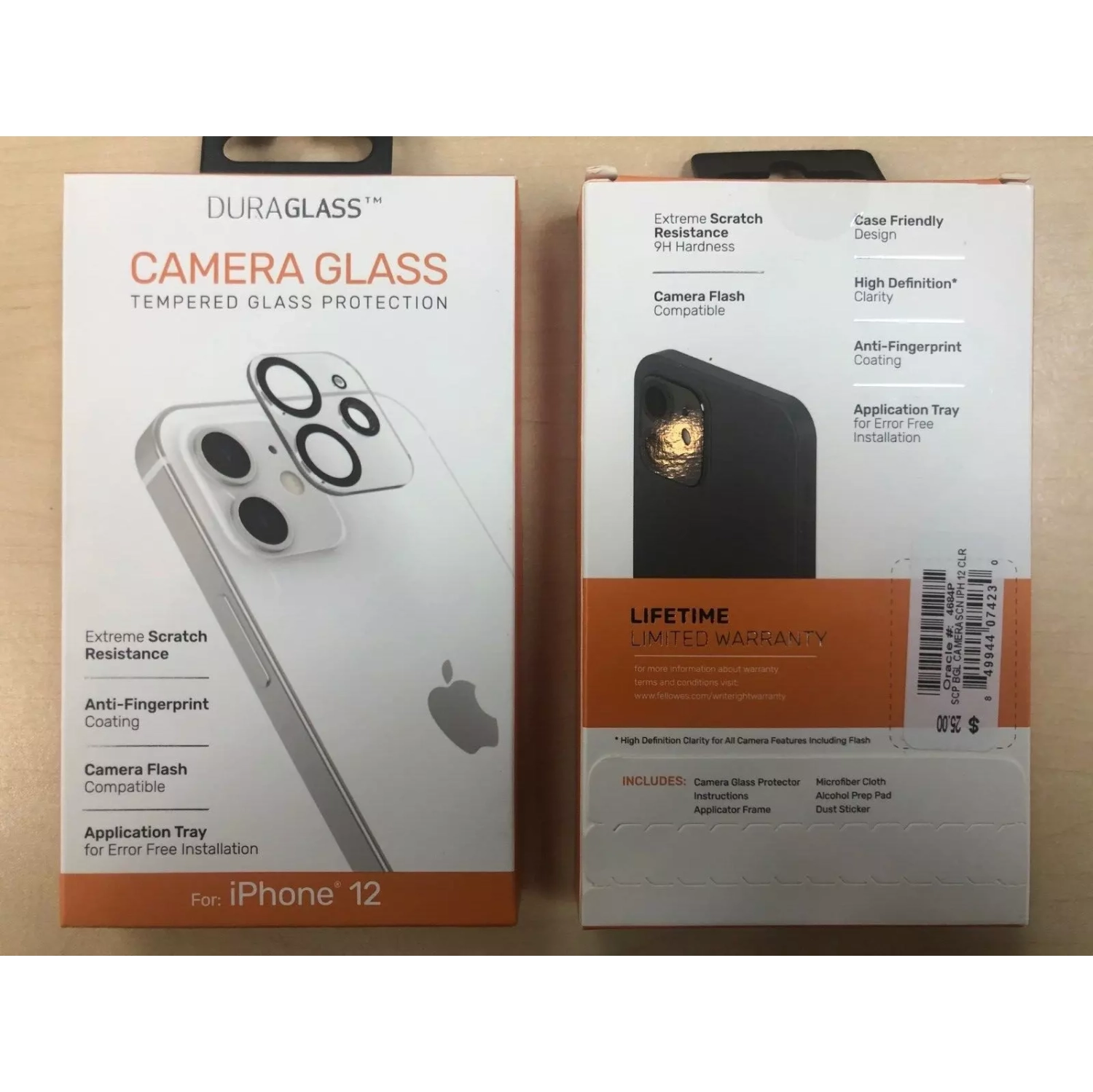 DuraGlass Glass Camera Screen Protector - iPhone 12