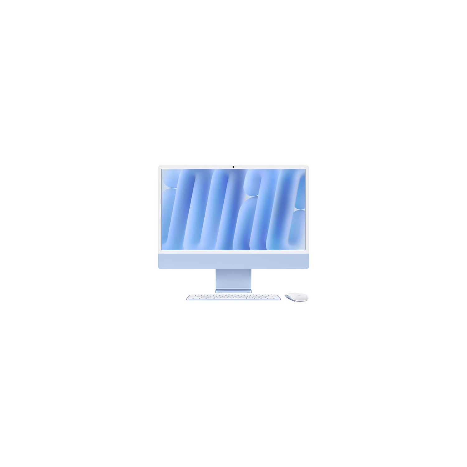 Boîte ouverte - iMac 24&nbsp;po Apple - Bleu (M4 Apple/CG 8 coeurs/RAM 16&nbsp;Go/SSD 256&nbsp;Go) - Français