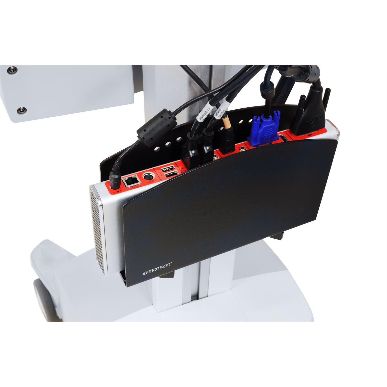 Ergotron SV Single Monitor Telepresence Kit for SV43/44 Carts - White -