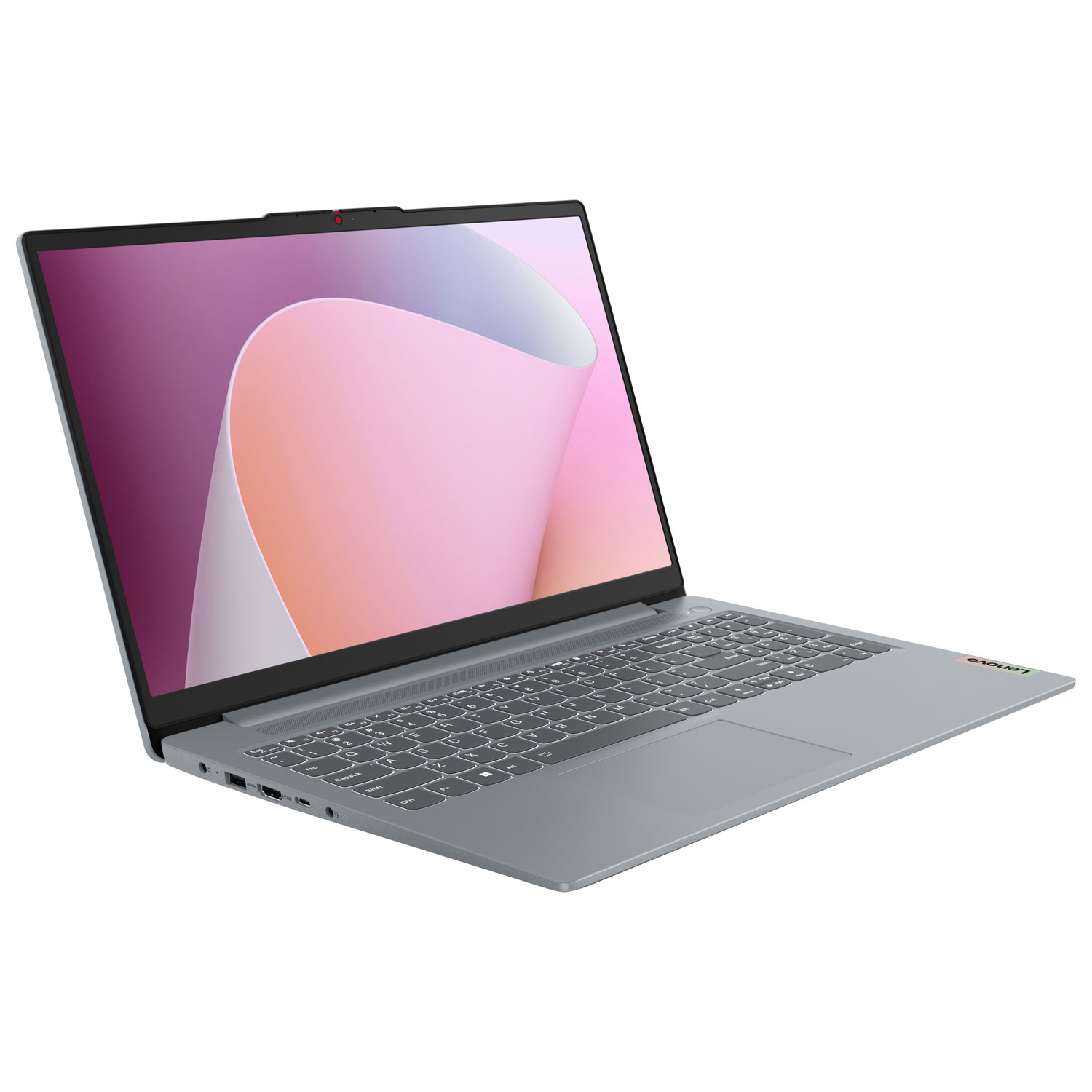 Portable à écran tactile de 15,6 po IdeaPad Slim 3 de Lenovo - Gris arctique