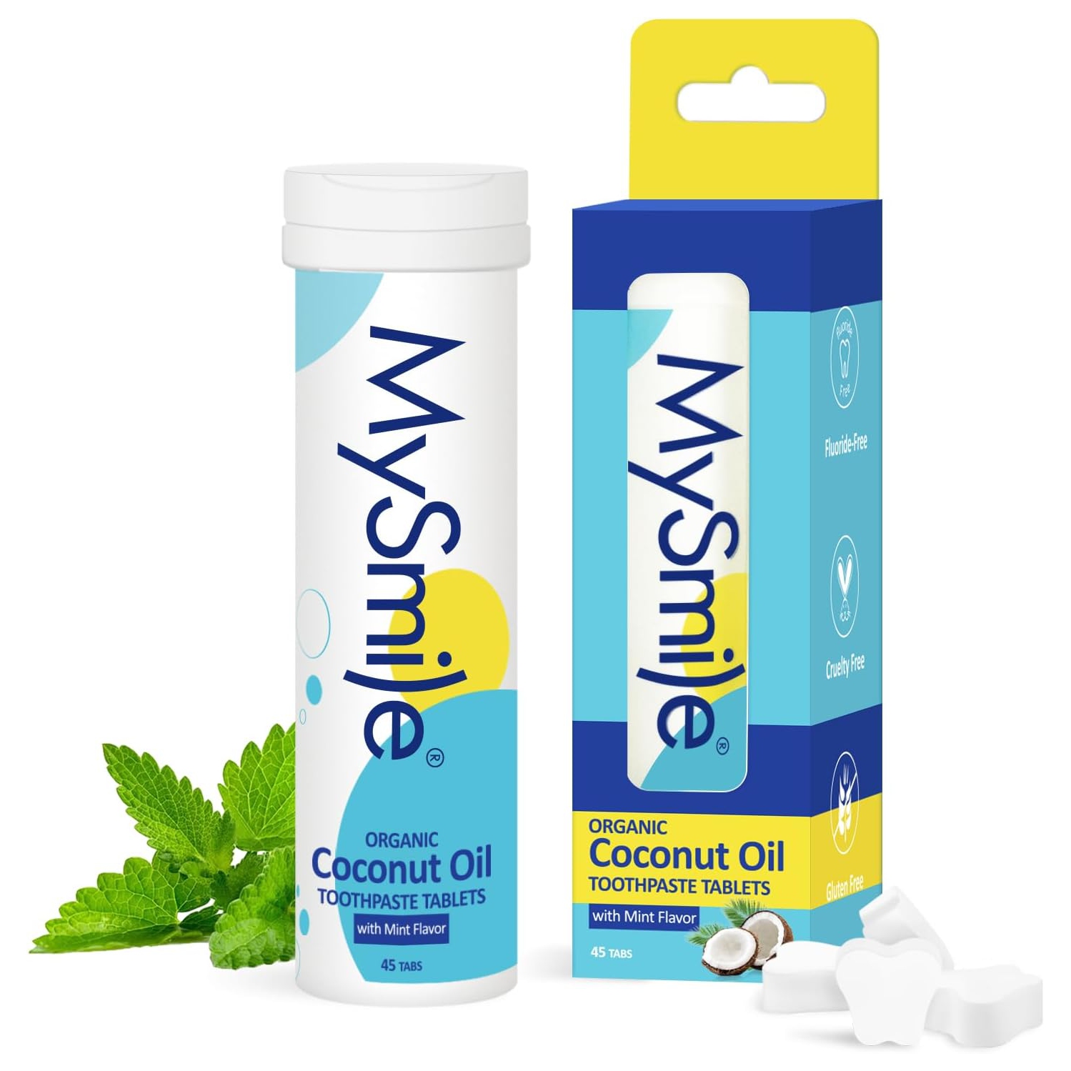 Comprimés de dentifrice MySmile