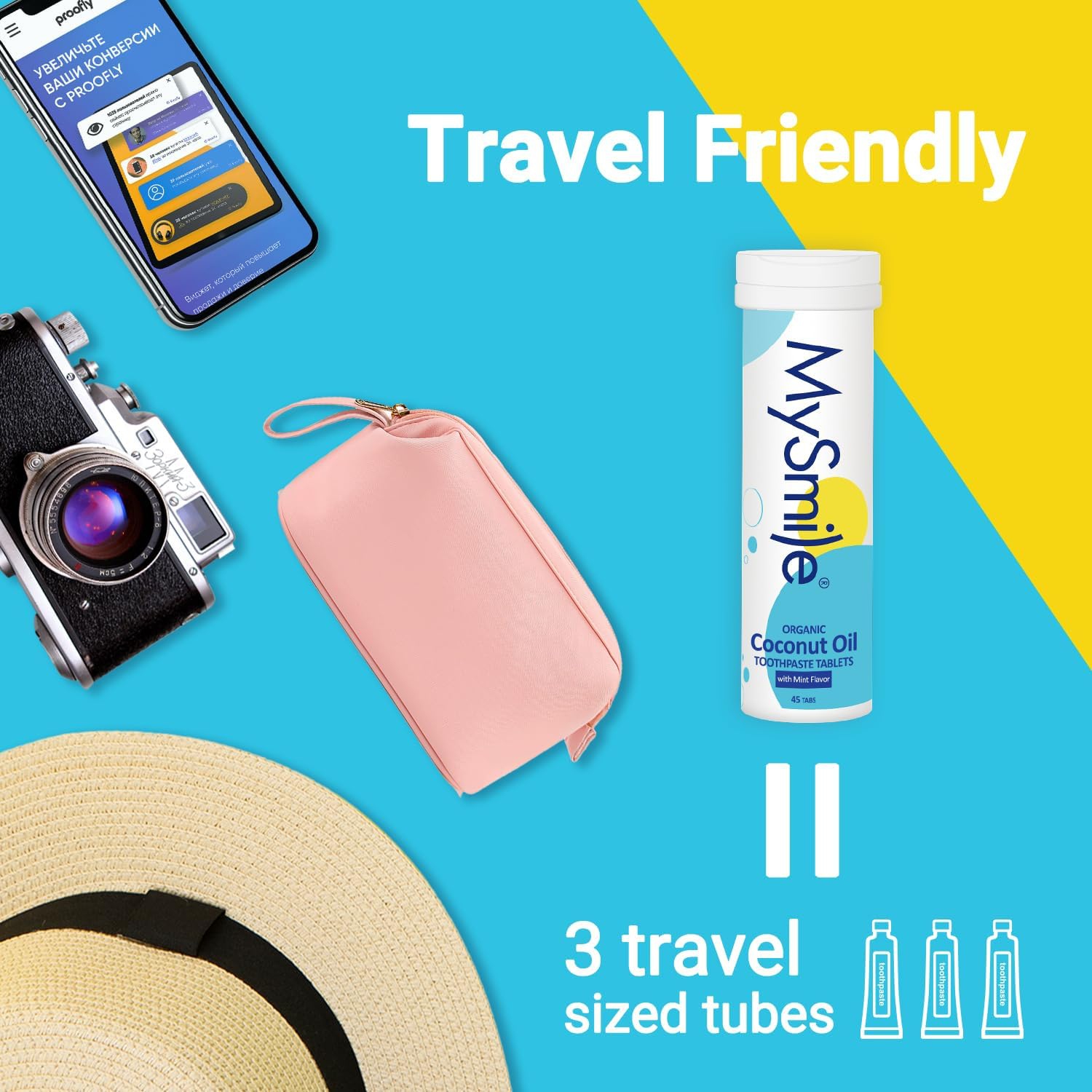 Comprimés de dentifrice MySmile