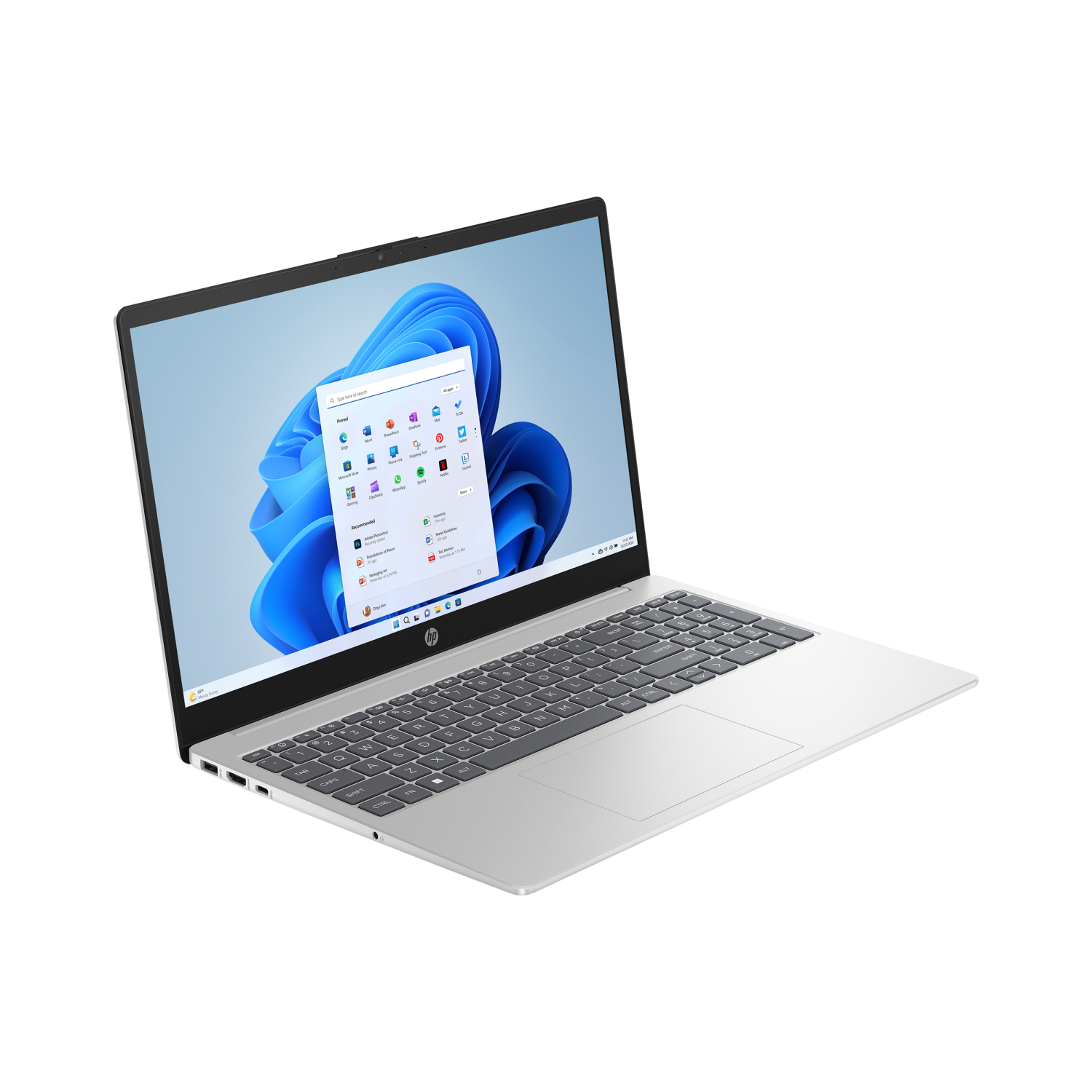 HP 15.6" HD Laptop - Silver