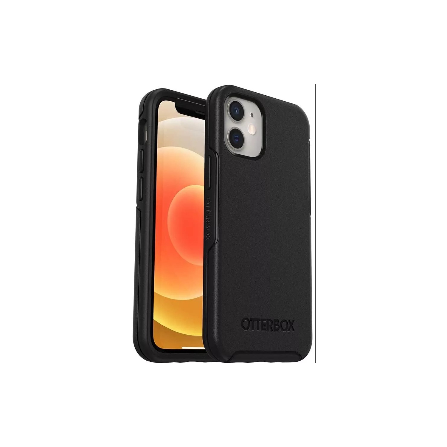 OtterBox SYMMETRY SERIES+ Case with MagSafe for iPhone 12 Mini - Black