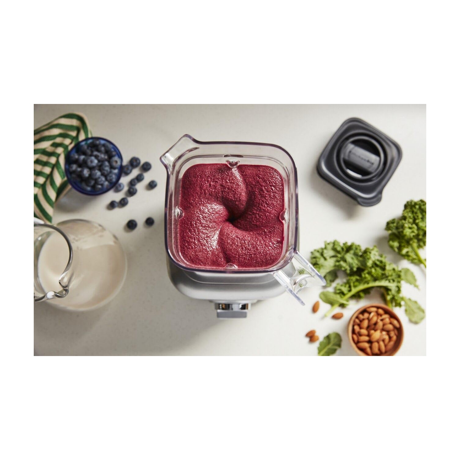 Mélangeur K400 de KitchenAid, blanc, KSB4027WH