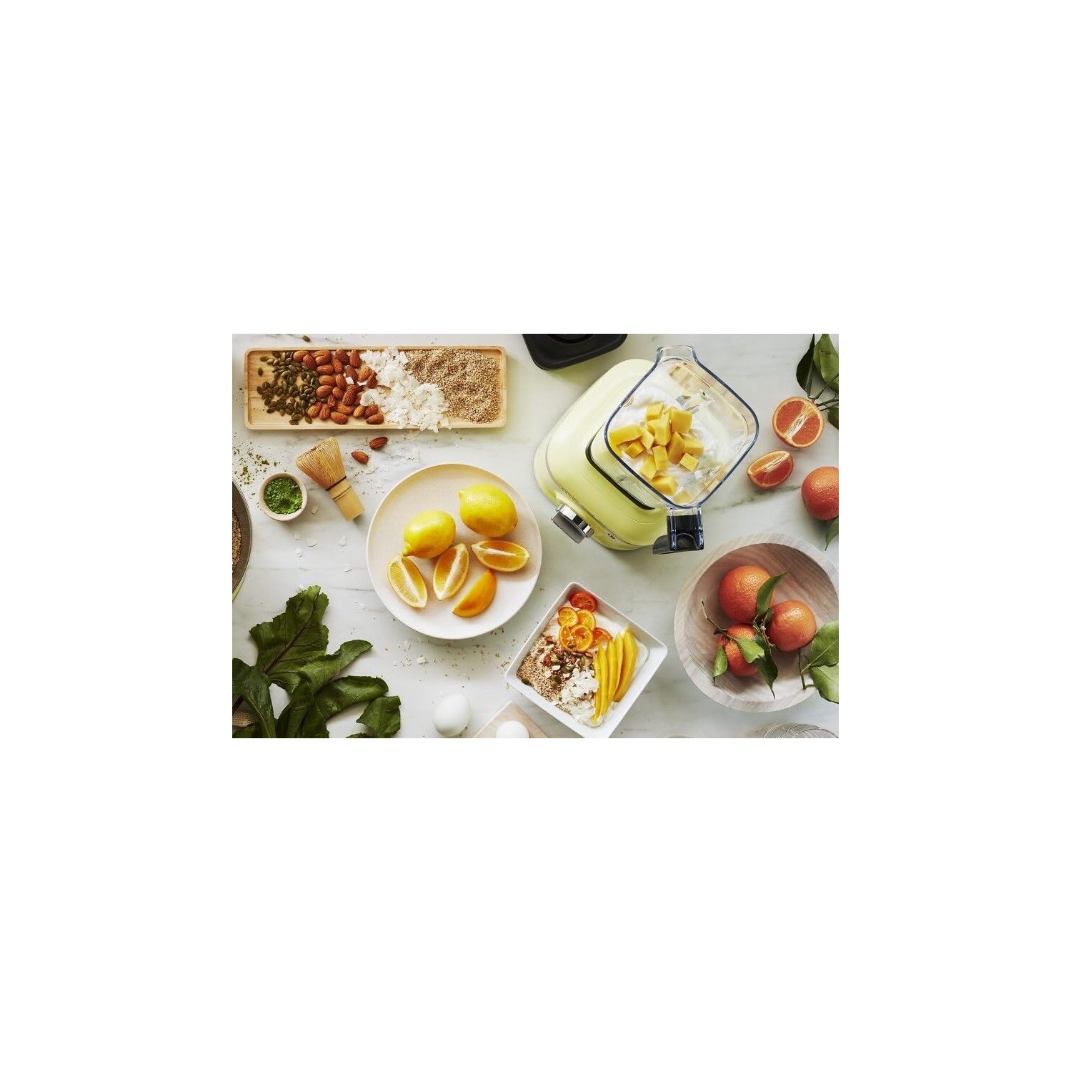 Mélangeur K400 de KitchenAid, blanc, KSB4027WH