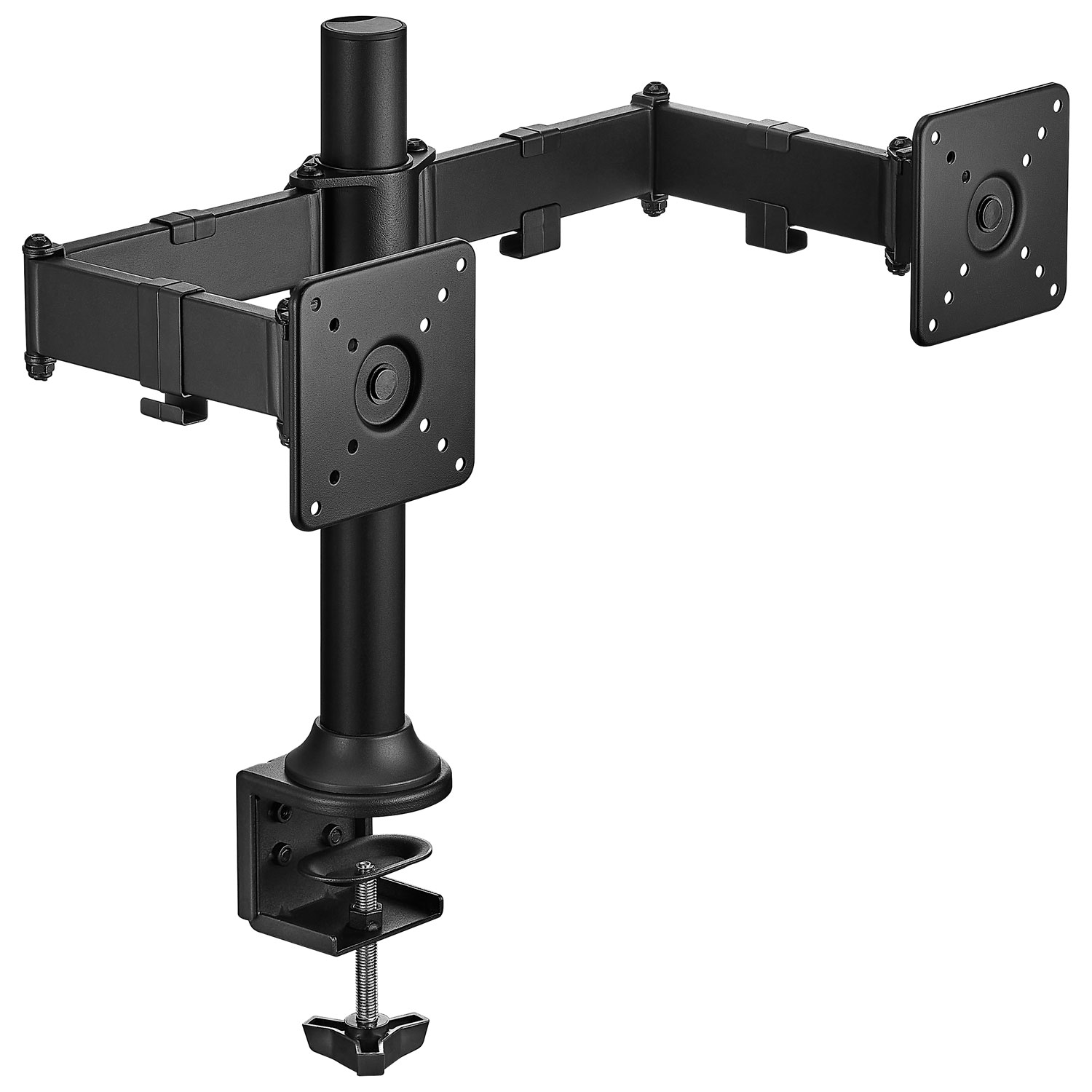 Support articulé pour deux moniteurs de 32 po d'Insignia - Noir - Exclusivité BBY