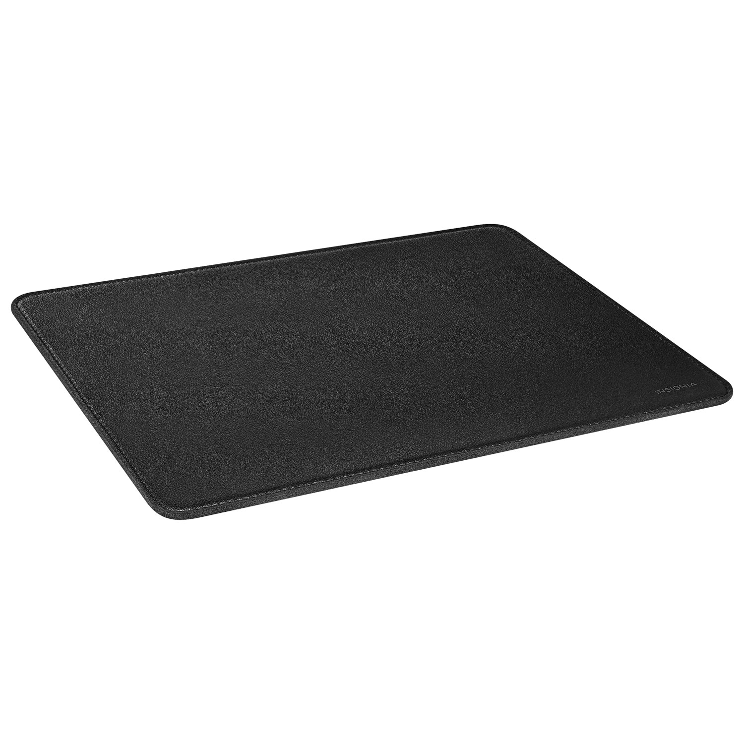 Tapis de souris en cuir haut de gamme d'Insignia - Noir - Exclusivité Best Buy
