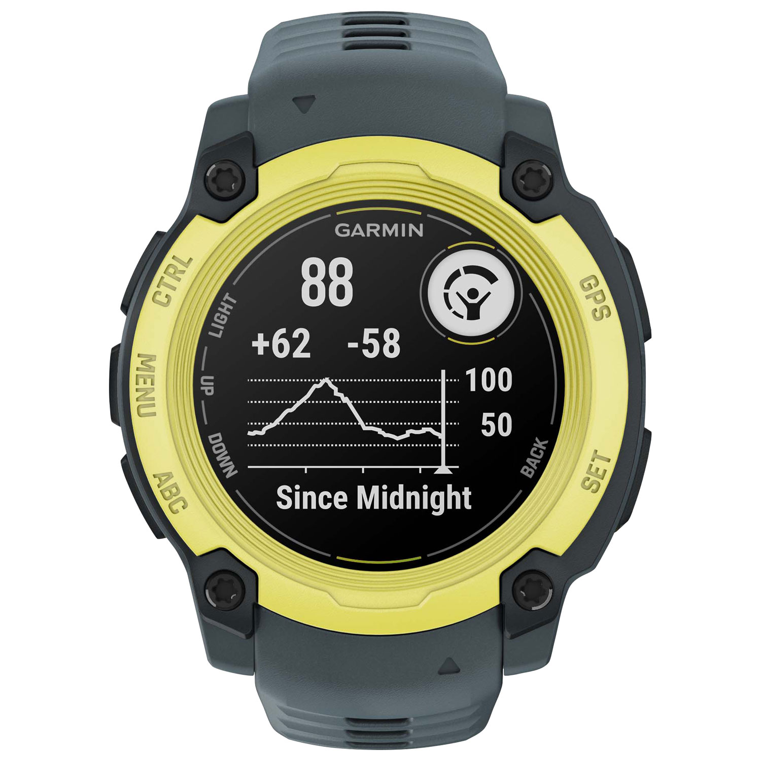 Garmin Instinct E 40mm Bluetooth Multisport Smartwatch - Electric Lime/Twilight