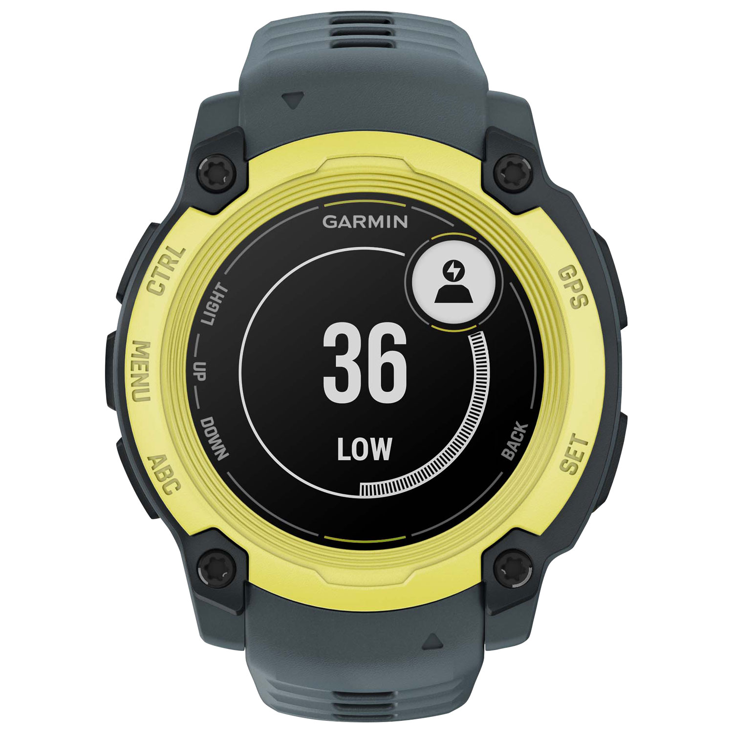 Garmin Instinct E 40mm Bluetooth Multisport Smartwatch - Electric Lime/Twilight