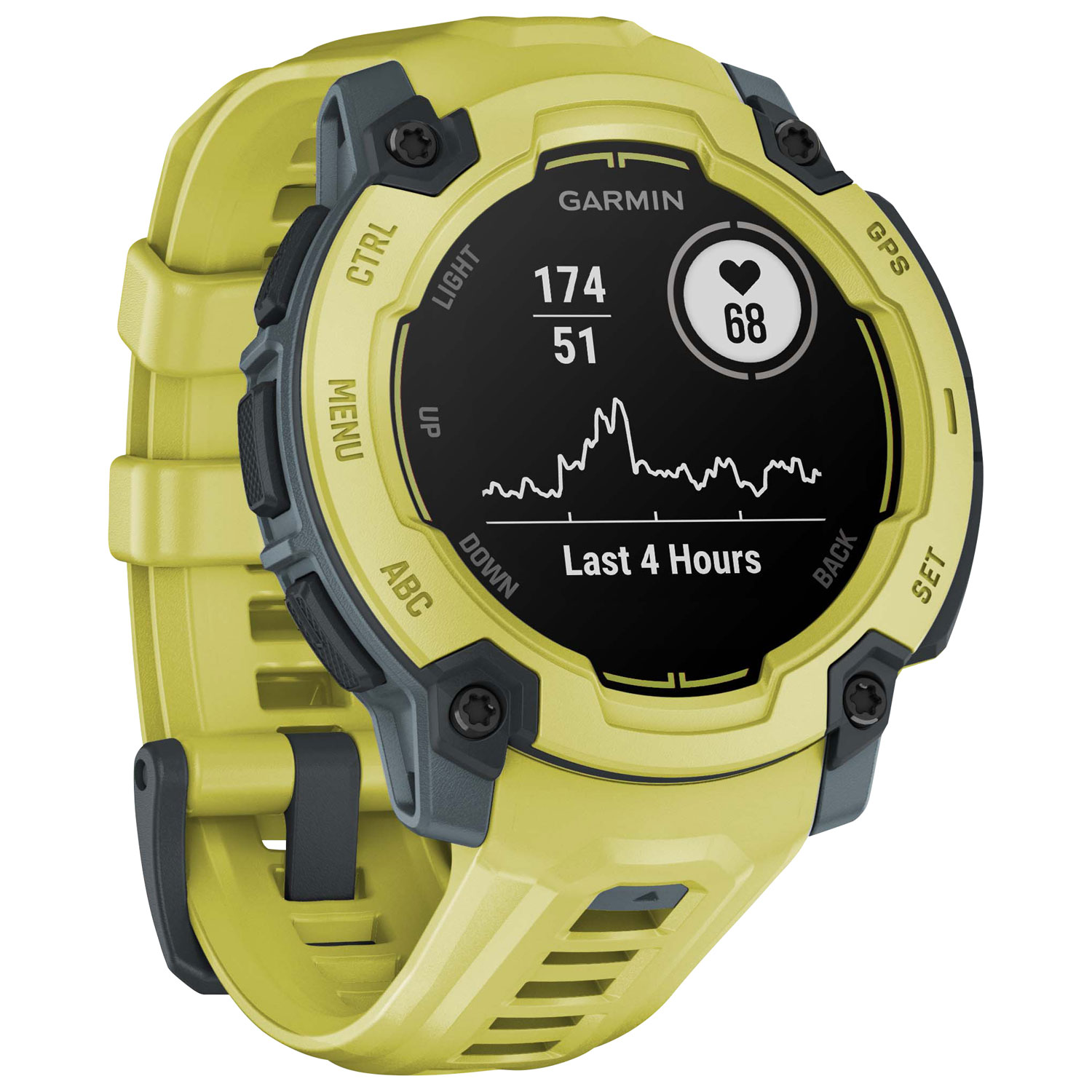 Montre intelligente multisport Bluetooth Instinct E de 45 mm de Garmin - Lime électrique