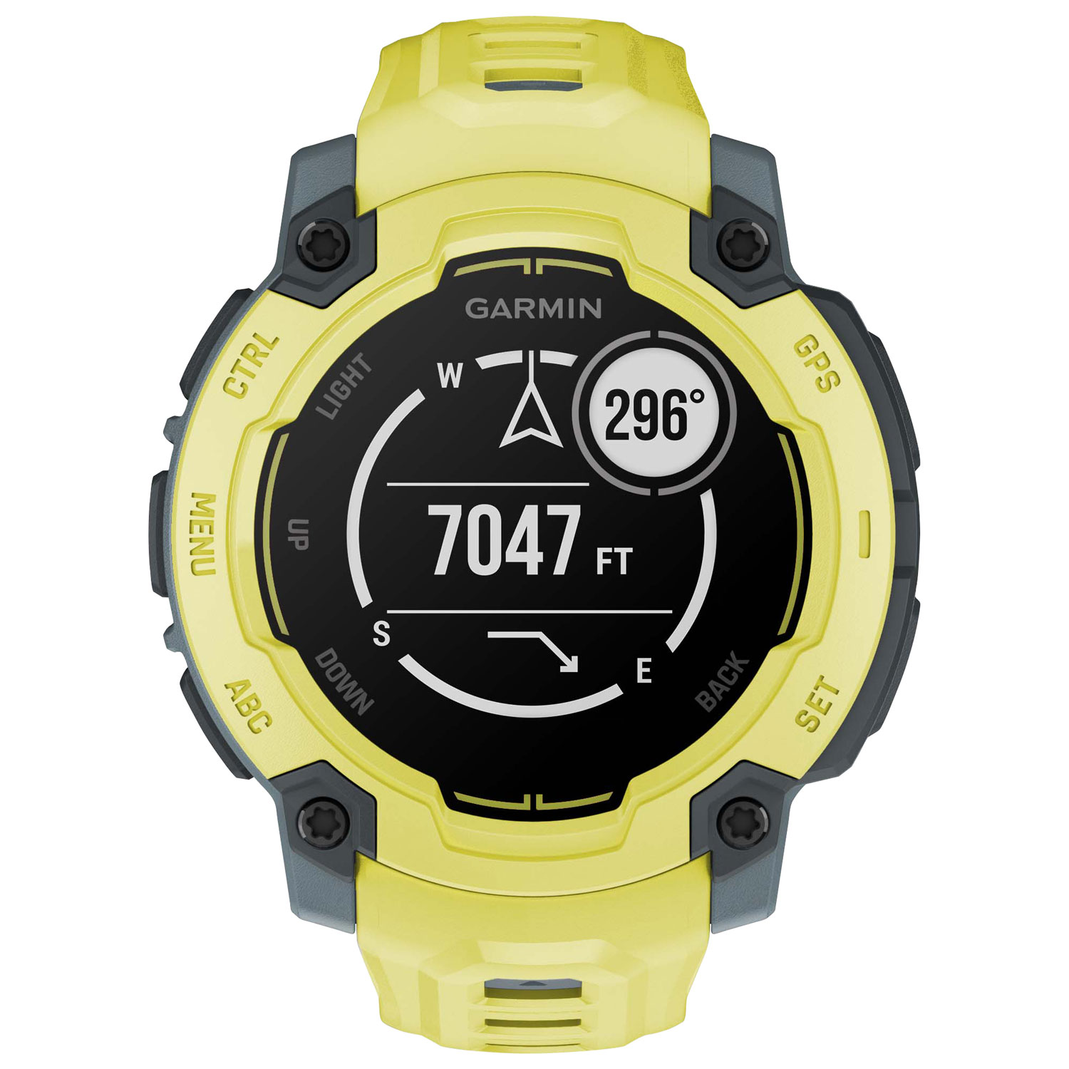 Montre intelligente multisport Bluetooth Instinct E de 45 mm de Garmin - Lime électrique