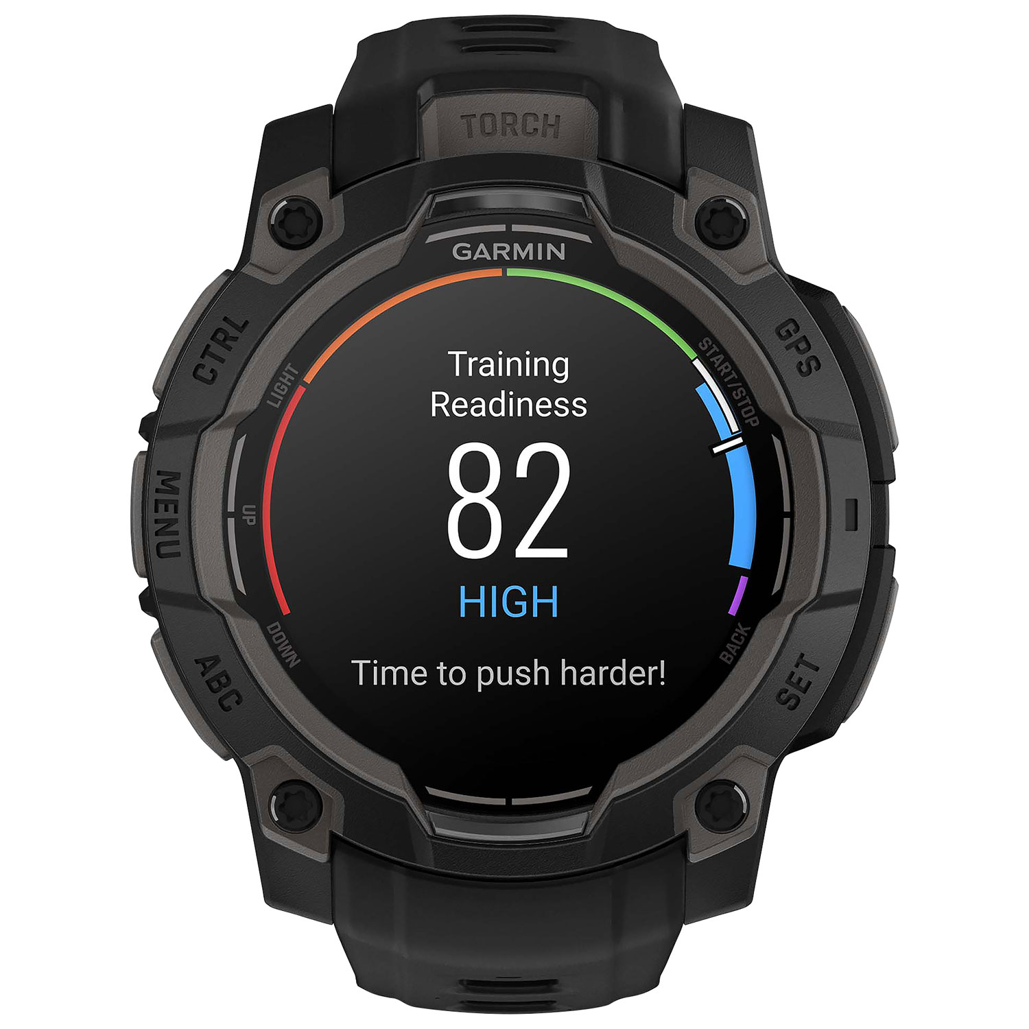 Garmin Instinct 3 AMOLED 45mm Bluetooth Multisport Smartwatch - Black