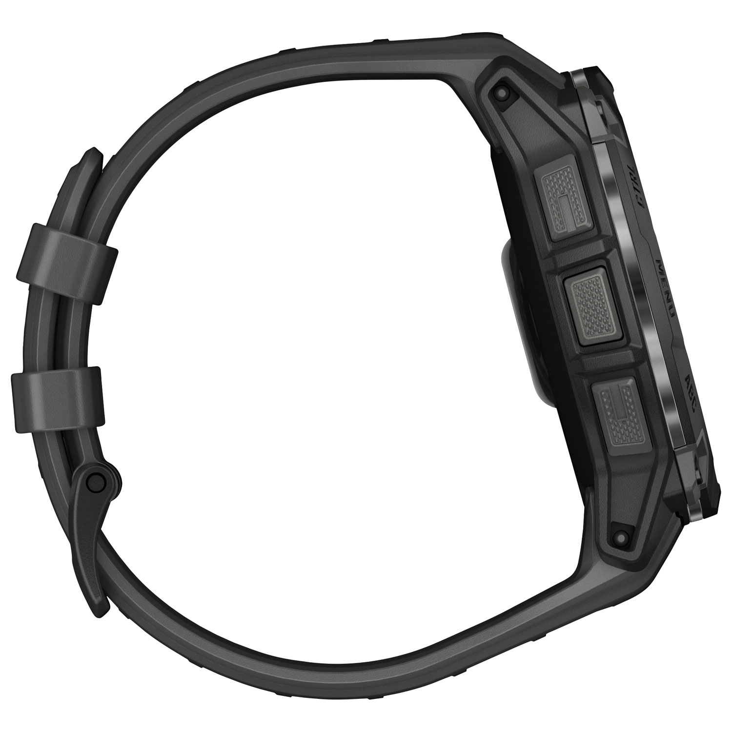 Garmin Instinct 3 AMOLED 50mm Bluetooth Multisport Smartwatch - Black/Charcoal