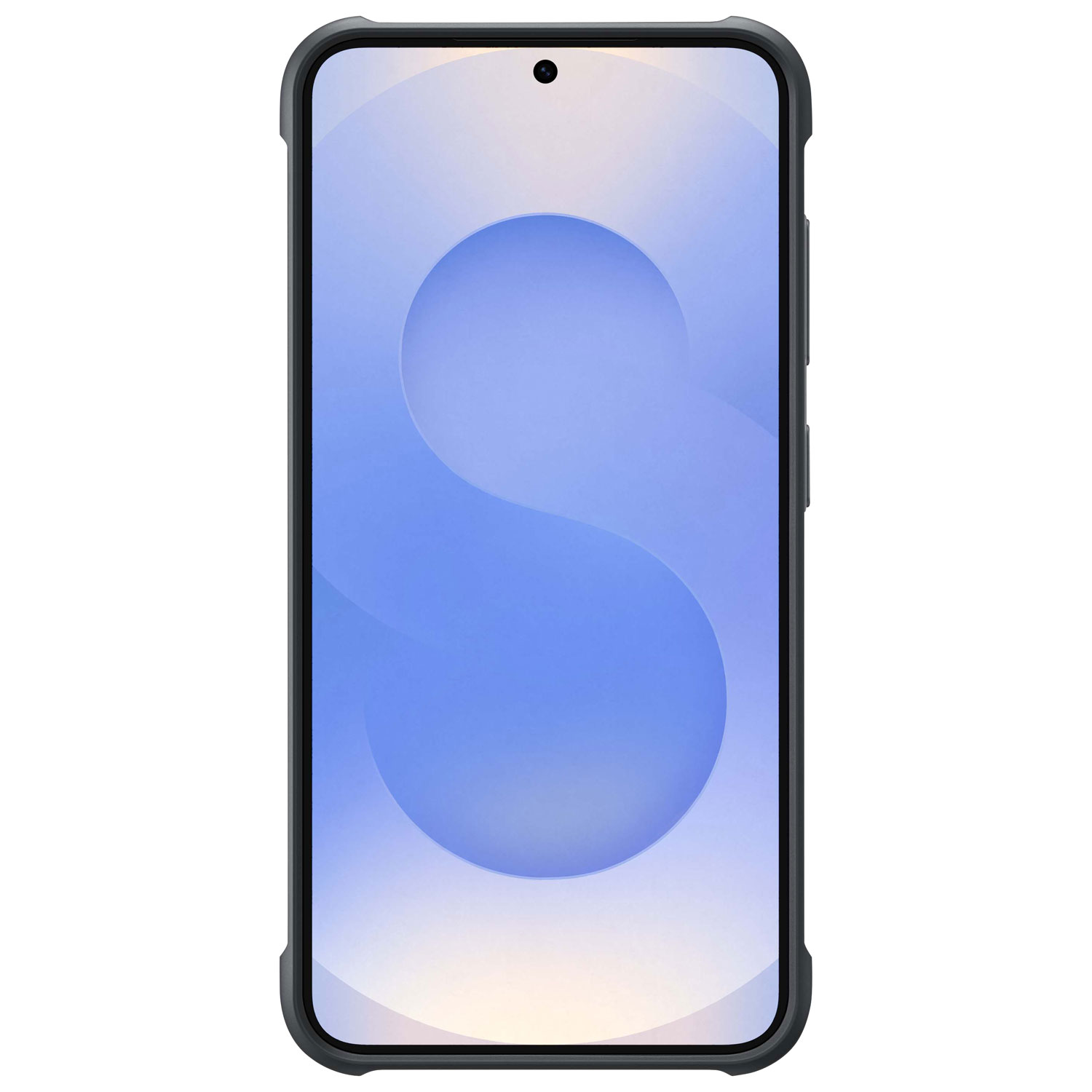 Étui rigide ajusté robuste pour Galaxy S25 de Samsung - Noir