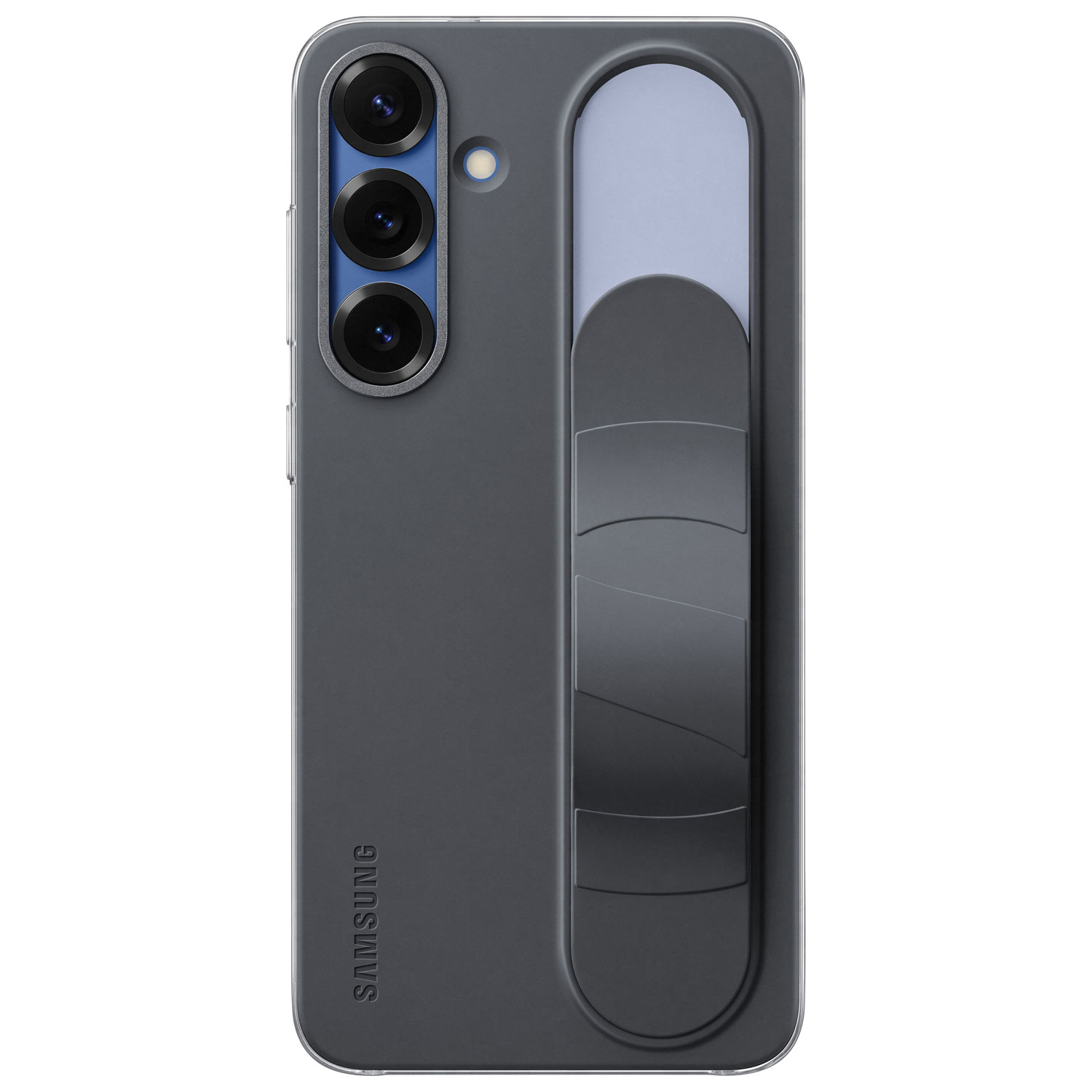 Étui rigide ajusté Standing Grip de Samsung pour Galaxy S25+ - Noir