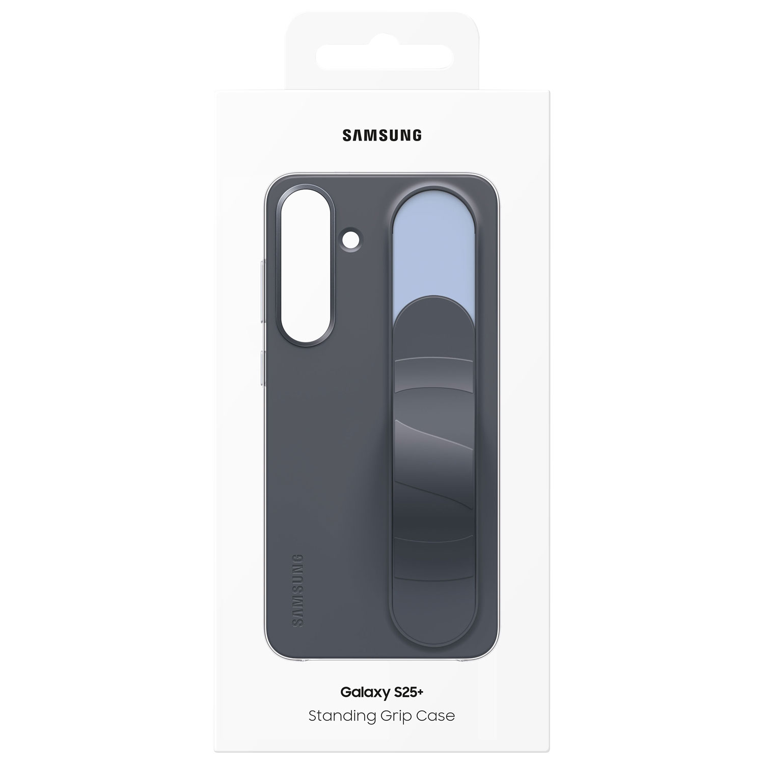 Étui rigide ajusté Standing Grip de Samsung pour Galaxy S25+ - Noir
