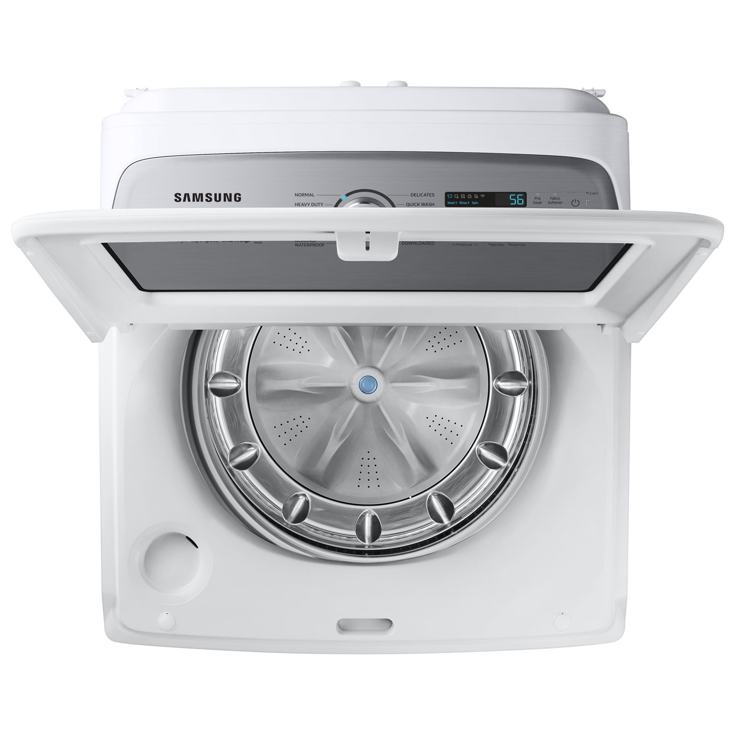 Samsung 6.0 Cu. Ft. High Efficiency Impeller Top Load Washer - White