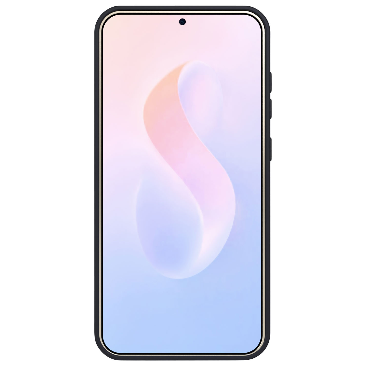 Incipio Sensor Silicone Fitted Soft Shell Case w/ Lens Protector for Galaxy S25 - Black