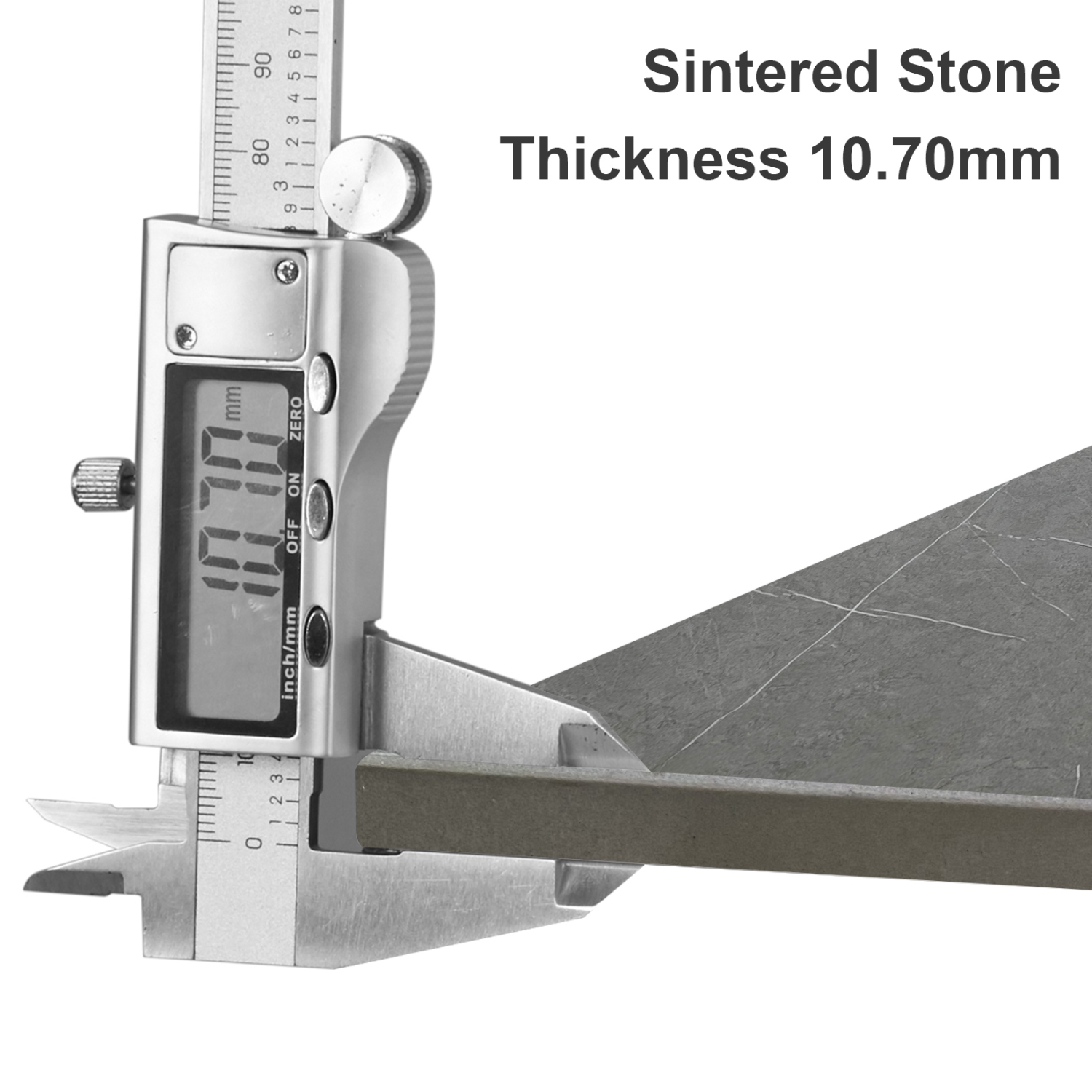 Round Nesting Table Marble: Set of 2 Modern Low Tables Sintered Stone Top Plate Black Steel Legs Circle Center Accent Table for Living Room Apartment