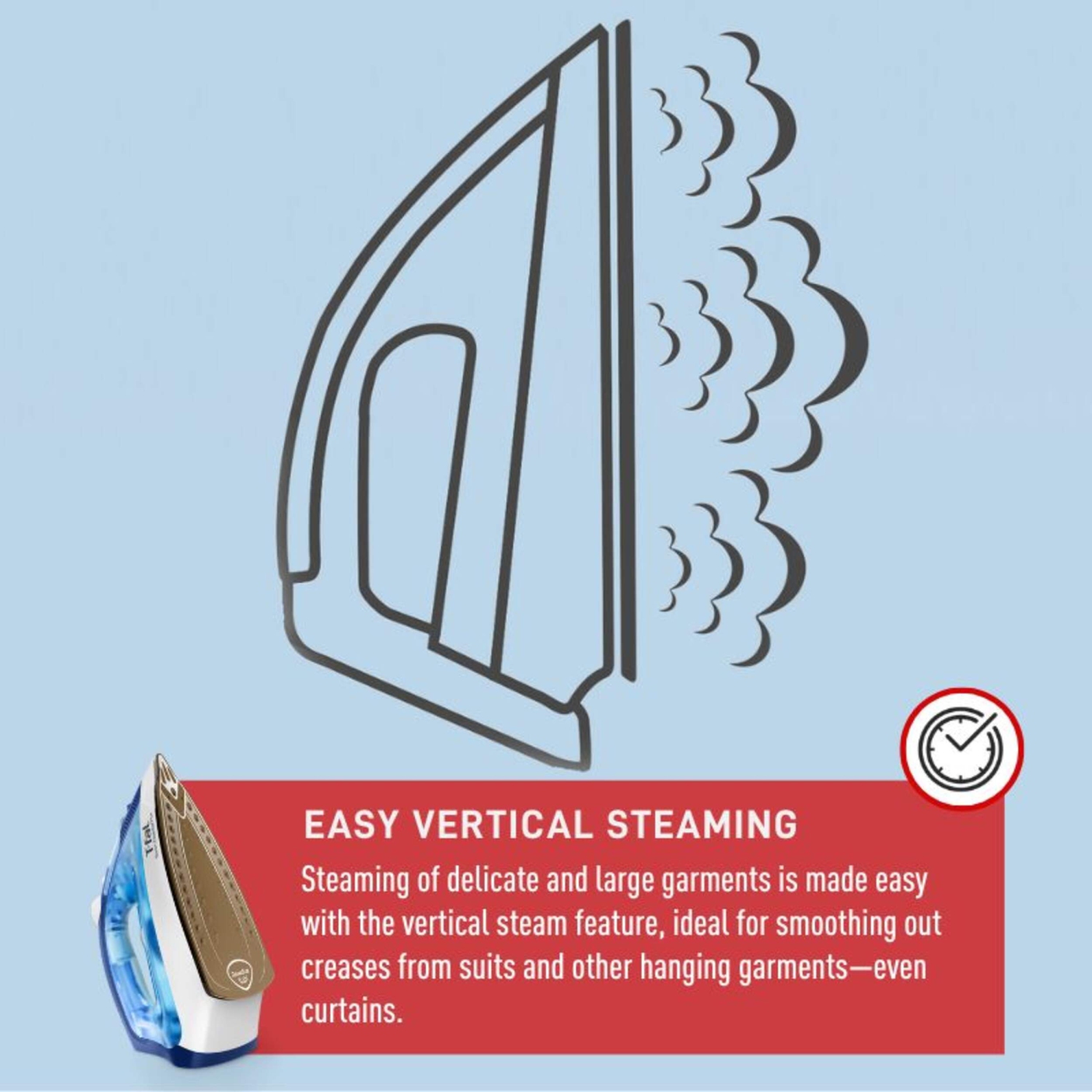 Fer à repasser Steam 1200&nbsp;W Essentials Plus de T-fal