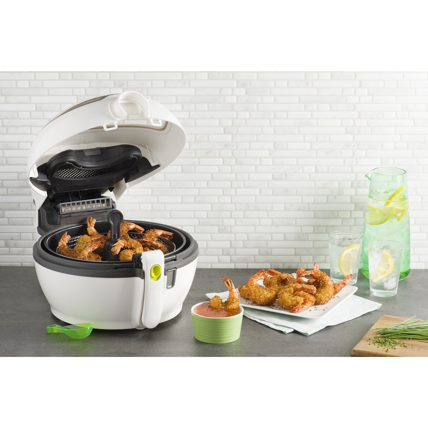 T-fal – Panier pour friture XA701050, accessoire pour gril à collation, argenté, grand