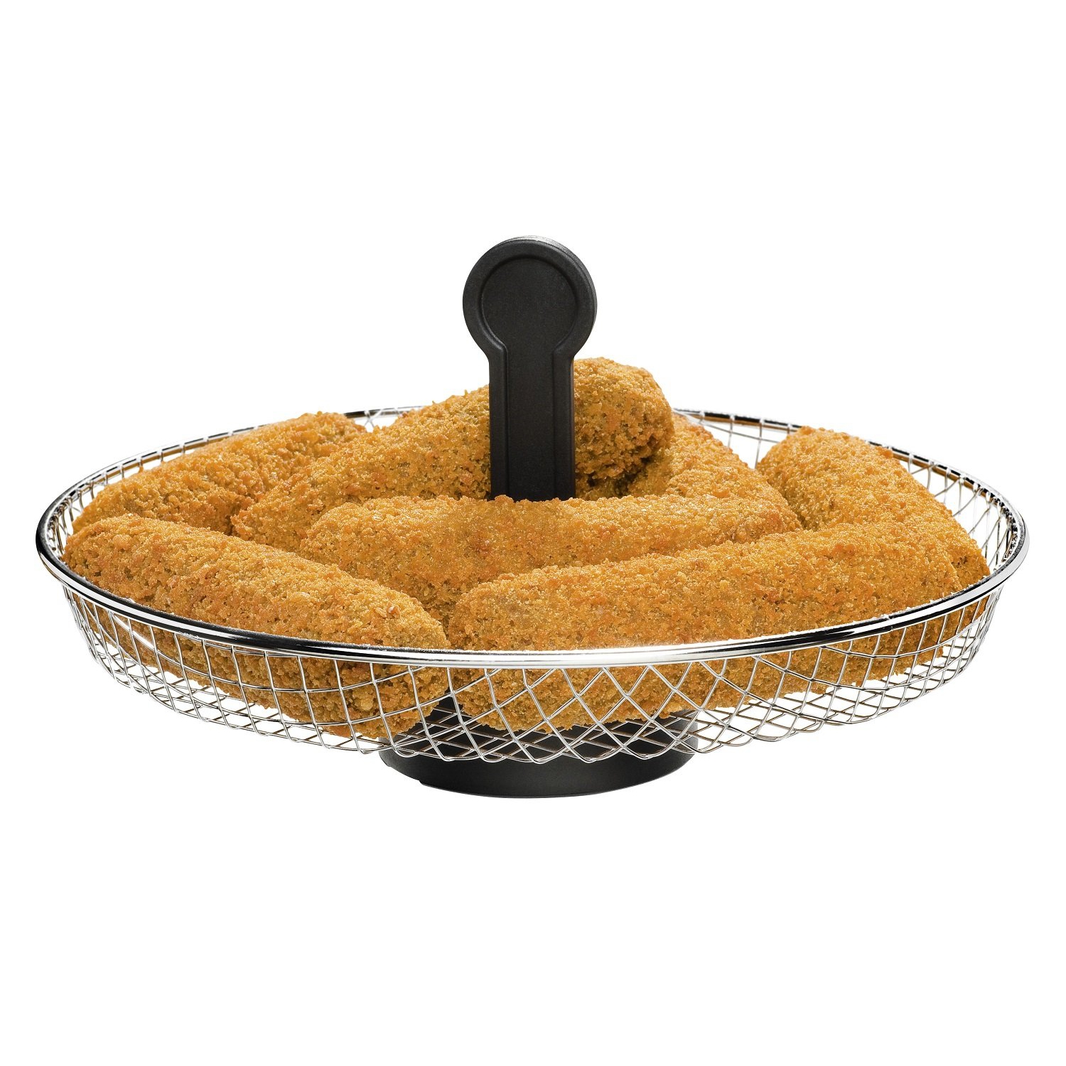 T-fal – Panier pour friture XA701050, accessoire pour gril à collation, argenté, grand