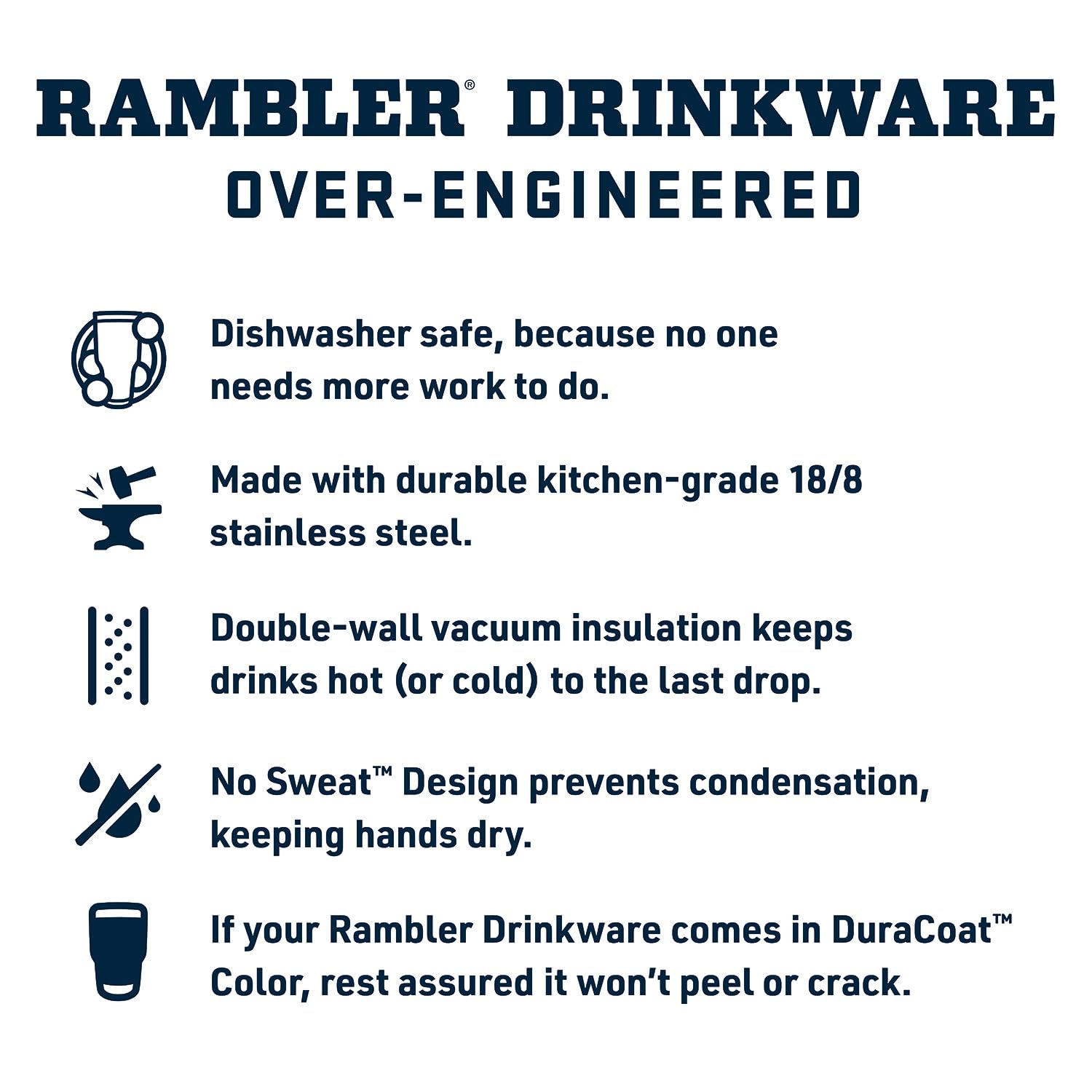 Bouteille 18&nbsp;oz YETI Rambler, isolée sous vide, acier inoxydable avec bouchon à paille, rose tropical