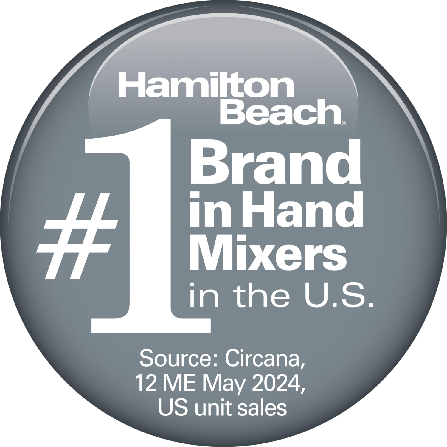 Hamilton Beach 6-Speed Electric Hand Mixer with Whisk, Traditional Beaters, Dough Hooks, Snap-On Storage Case, 275 Wat..