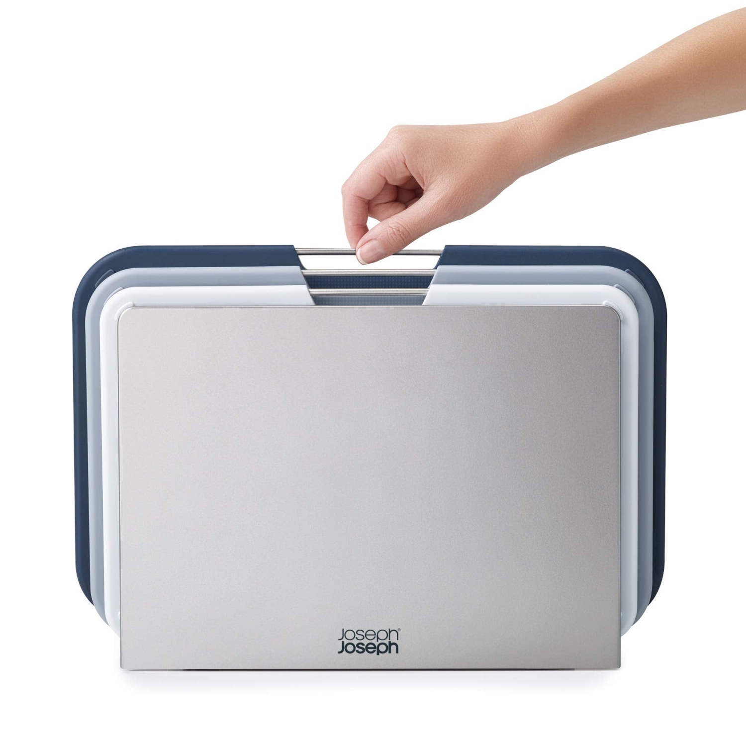 Ensemble de planches à découper en plastique avec support de rangement, 3 tableaux de tailles différentes