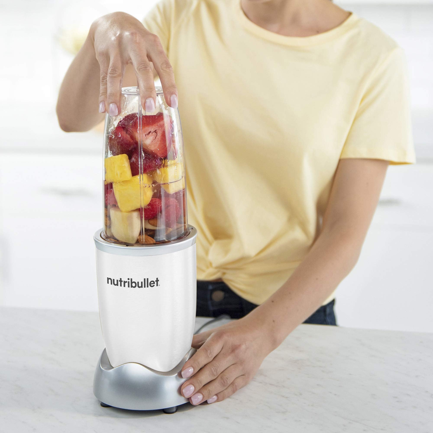 Nutri Bullet PRO Single Serve Blender in White, small (NB9-0902W)