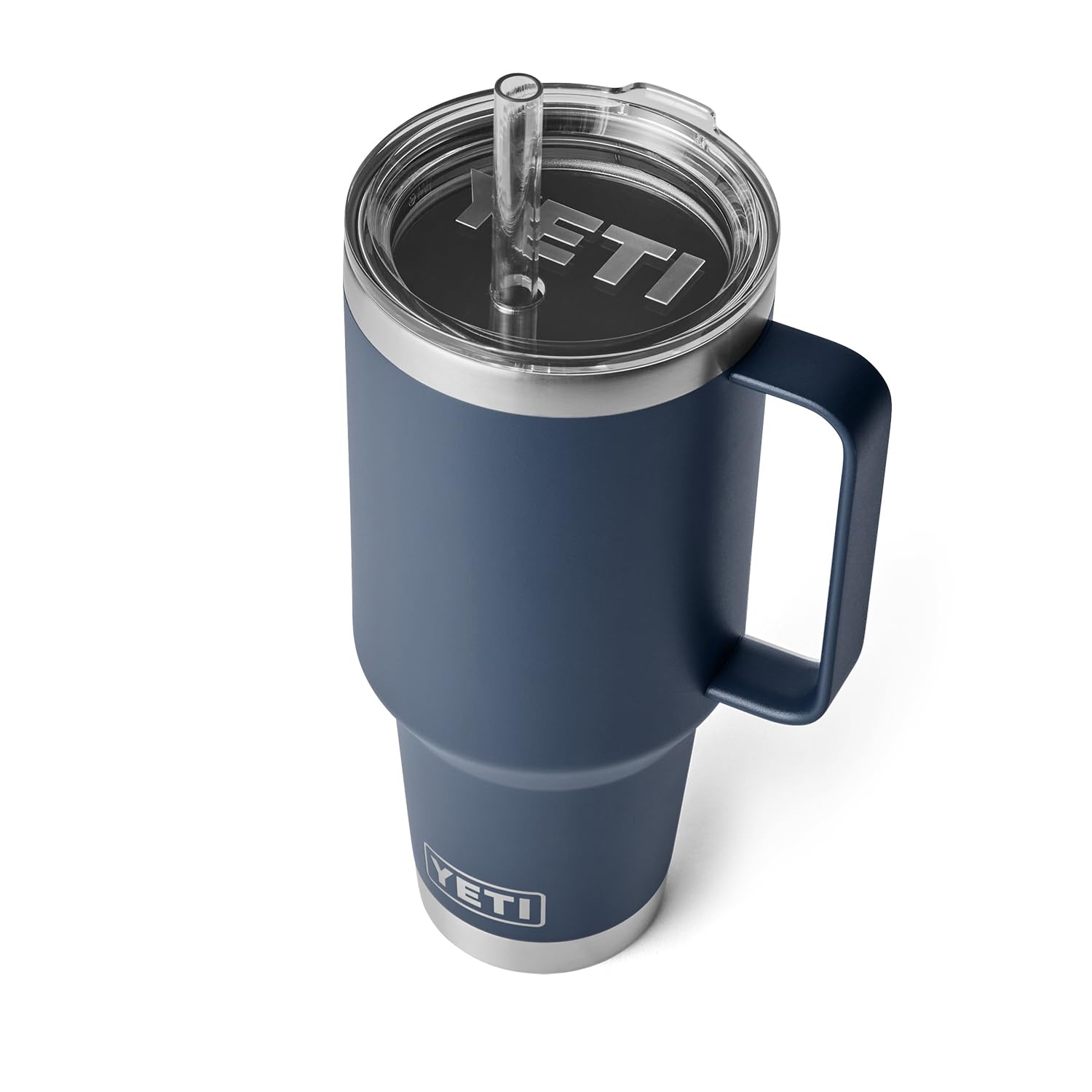 YETI Rambler 42 oz Straw Mug, Vacuum Insulated, Stainless Steel, Navy
