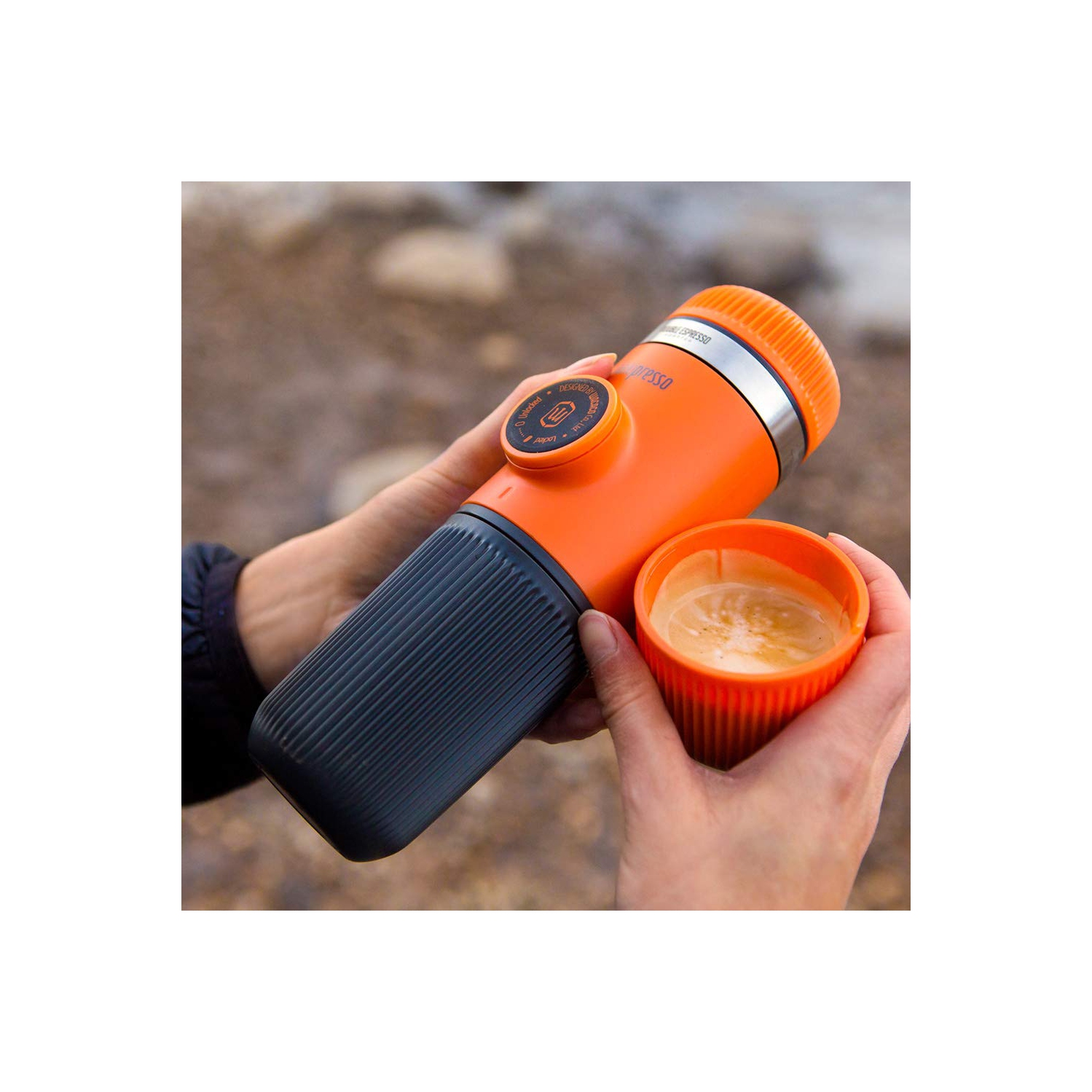 WACACO Nanopresso Barista Kit, Accessory for Nanopresso, Larger Water Tank with 3 Filter Baskets, for Lungo Espresso