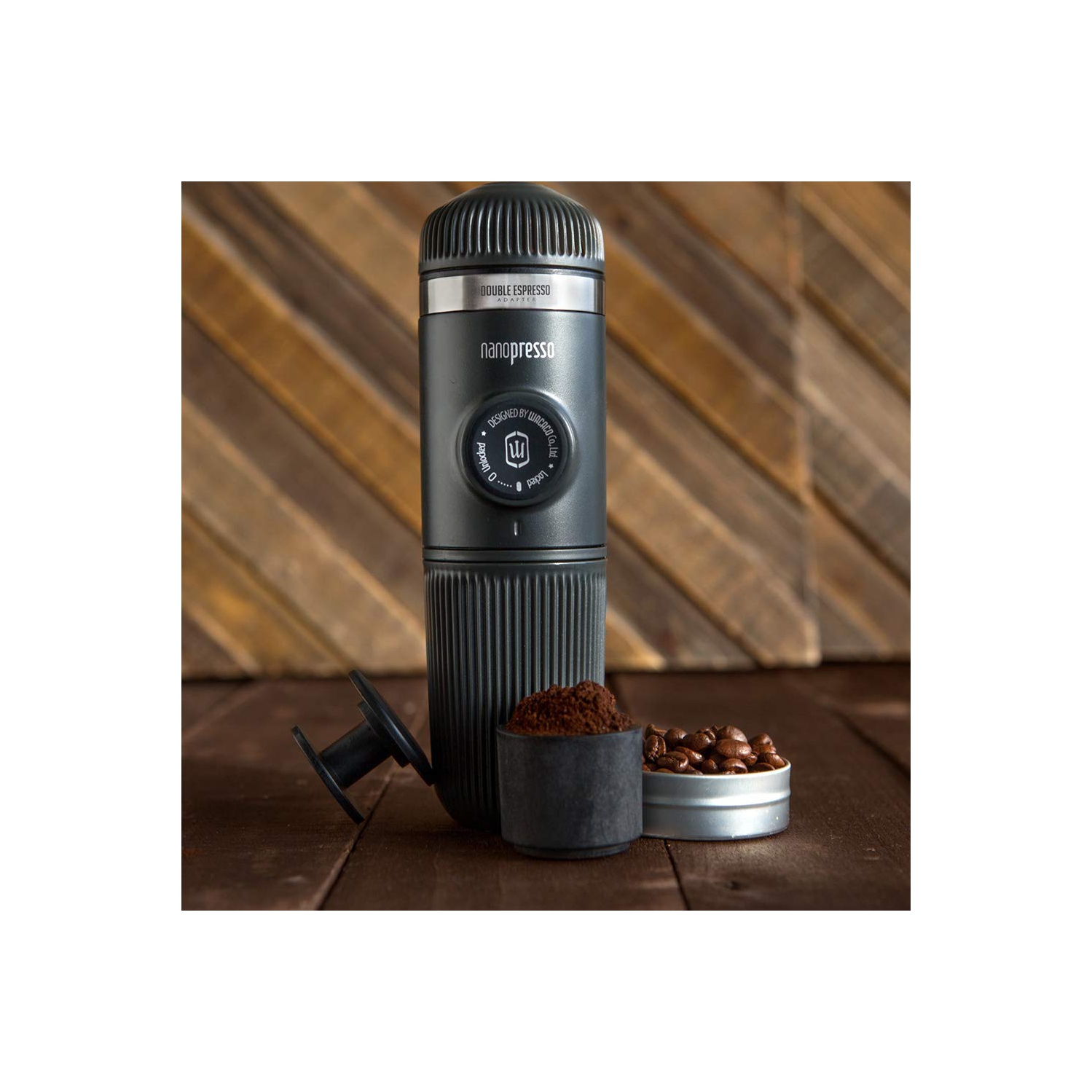 WACACO Nanopresso Barista Kit, Accessory for Nanopresso, Larger Water Tank with 3 Filter Baskets, for Lungo Espresso