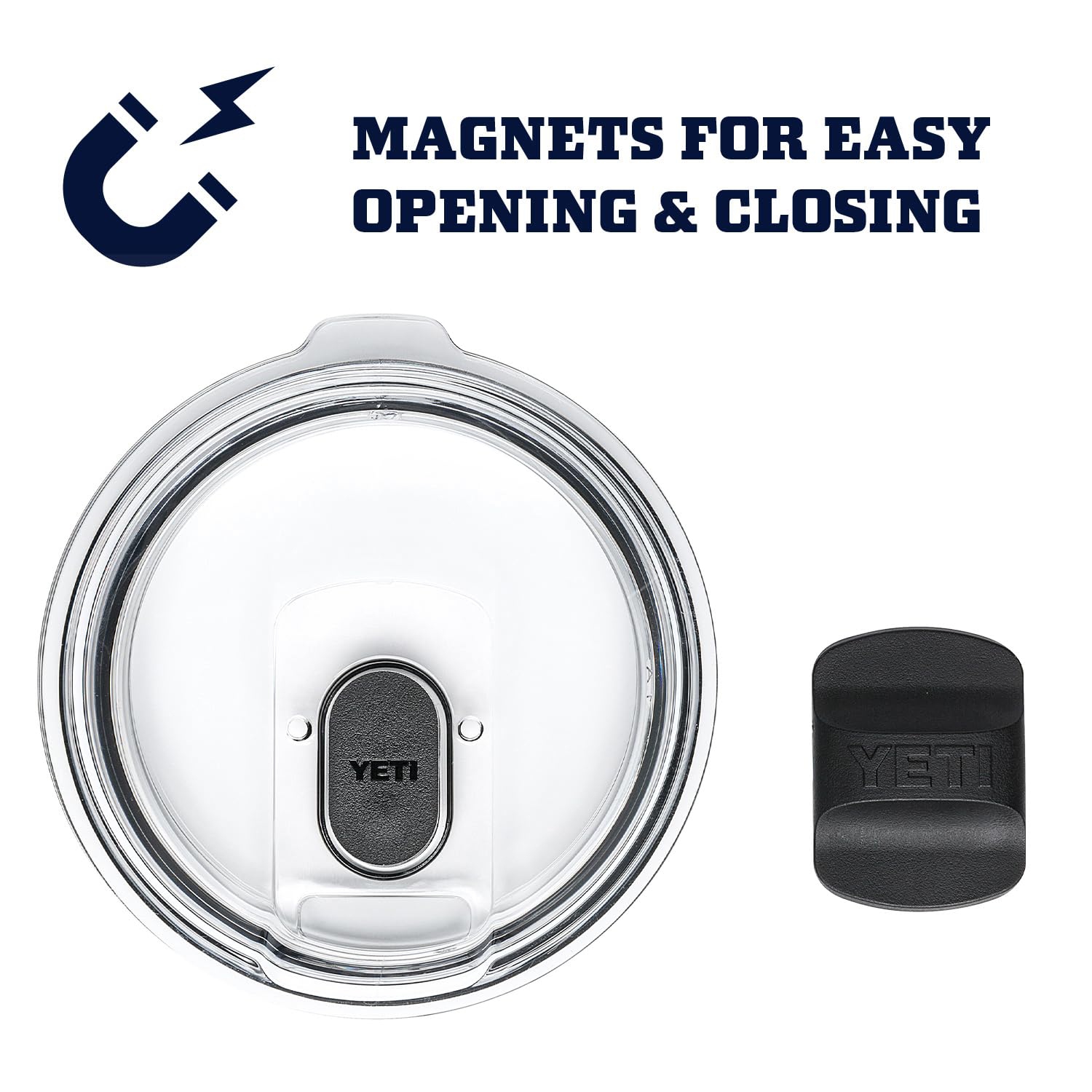 Tasse empilable YETI Rambler 14&nbsp;oz, isotherme, acier inoxydable avec couvercle MagSlider, rouge secours