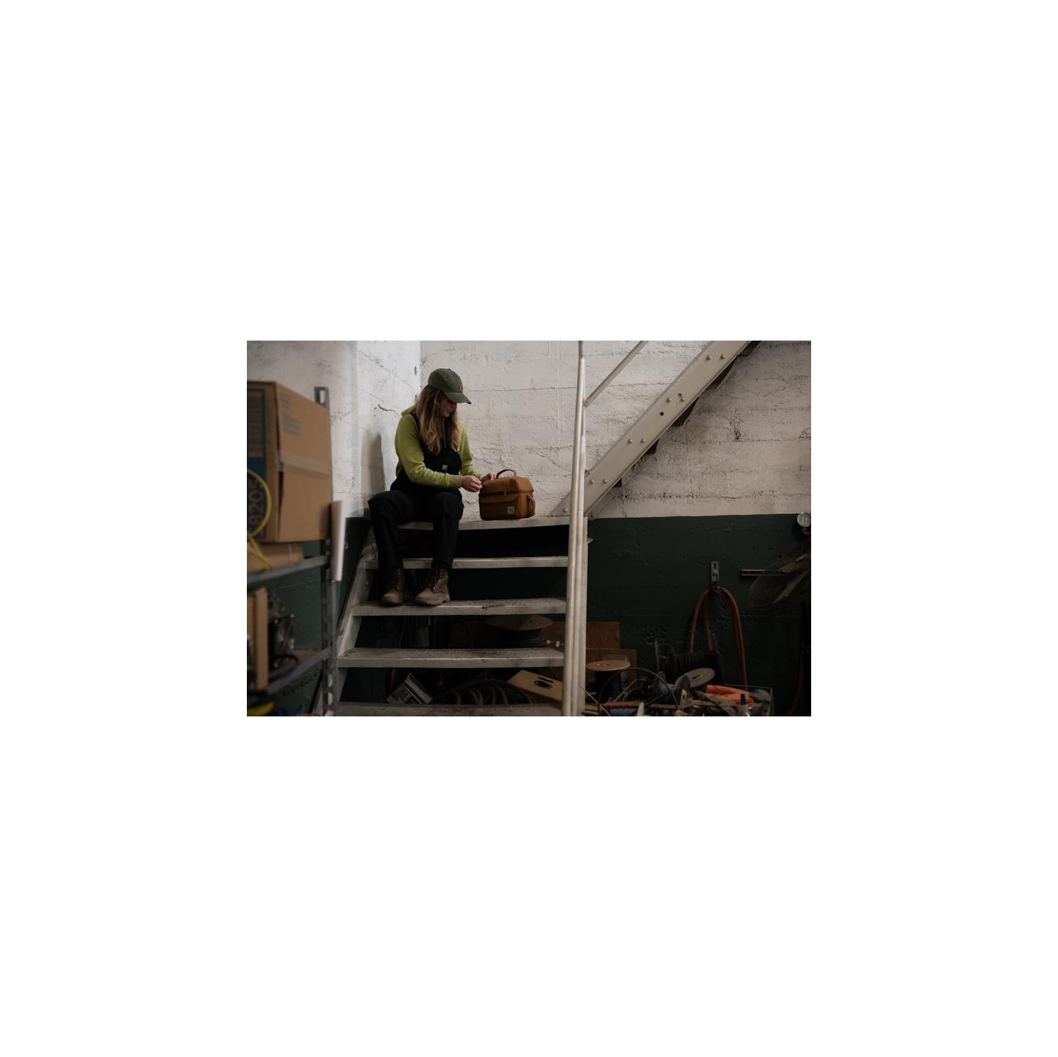 Carhartt 12 Can Two Compartment Lunch Box | Durable, Fully-Insulated Lunch Bag for Women & Men, Large Lunchbox