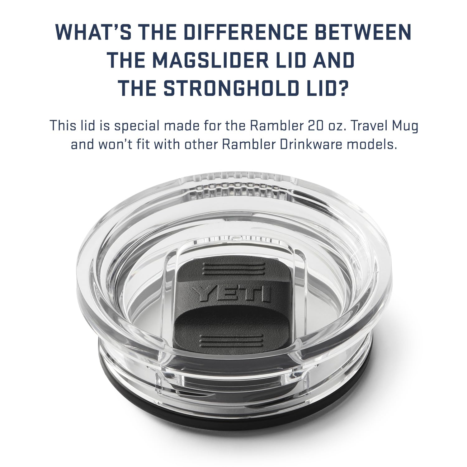 YETI Rambler 20 oz Travel Mug, Stainless Steel, Vacuum Insulated with Stronghold Lid, Tropical Pink