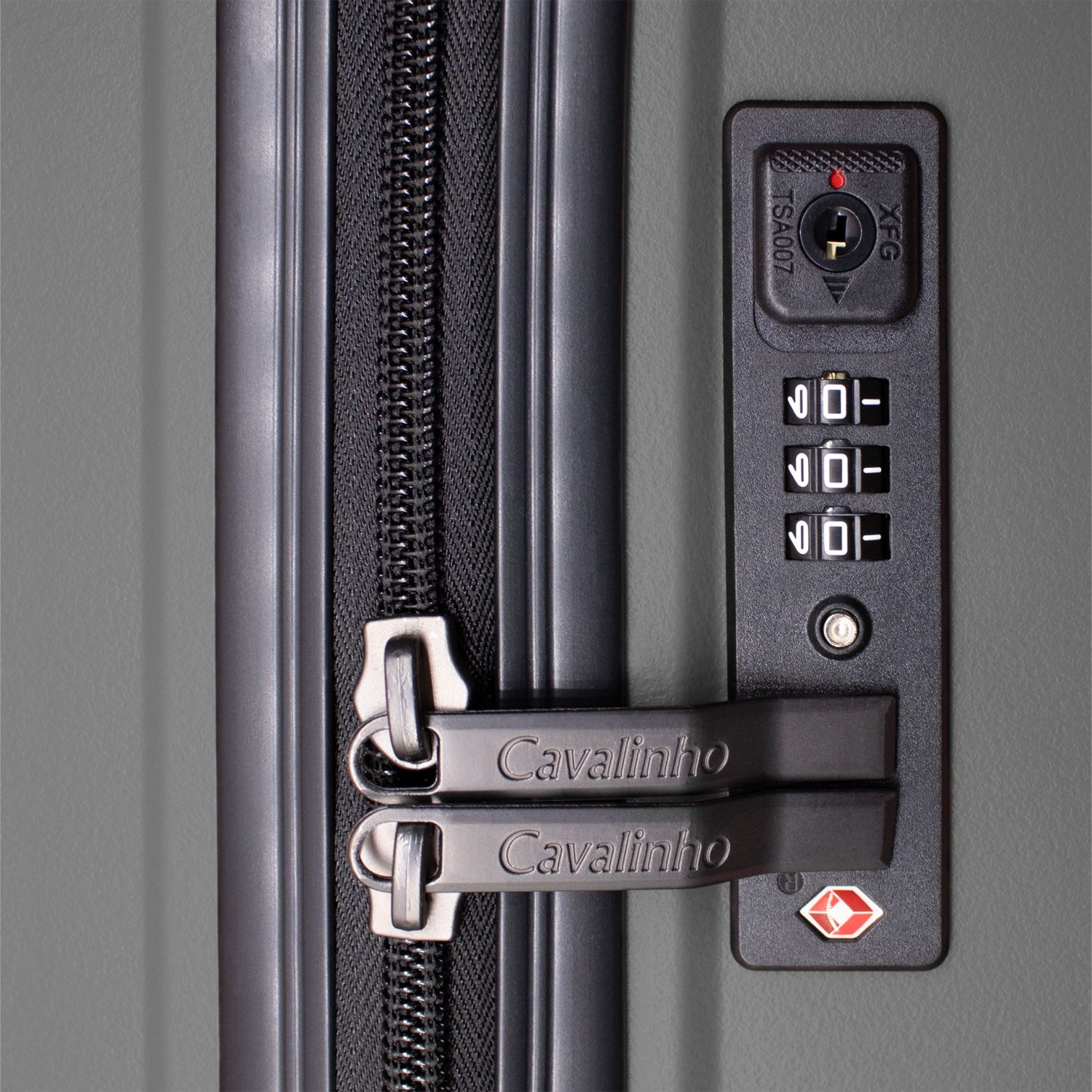 Valise rigide 28 po Colorful Check-In de Cavalinho - Gris