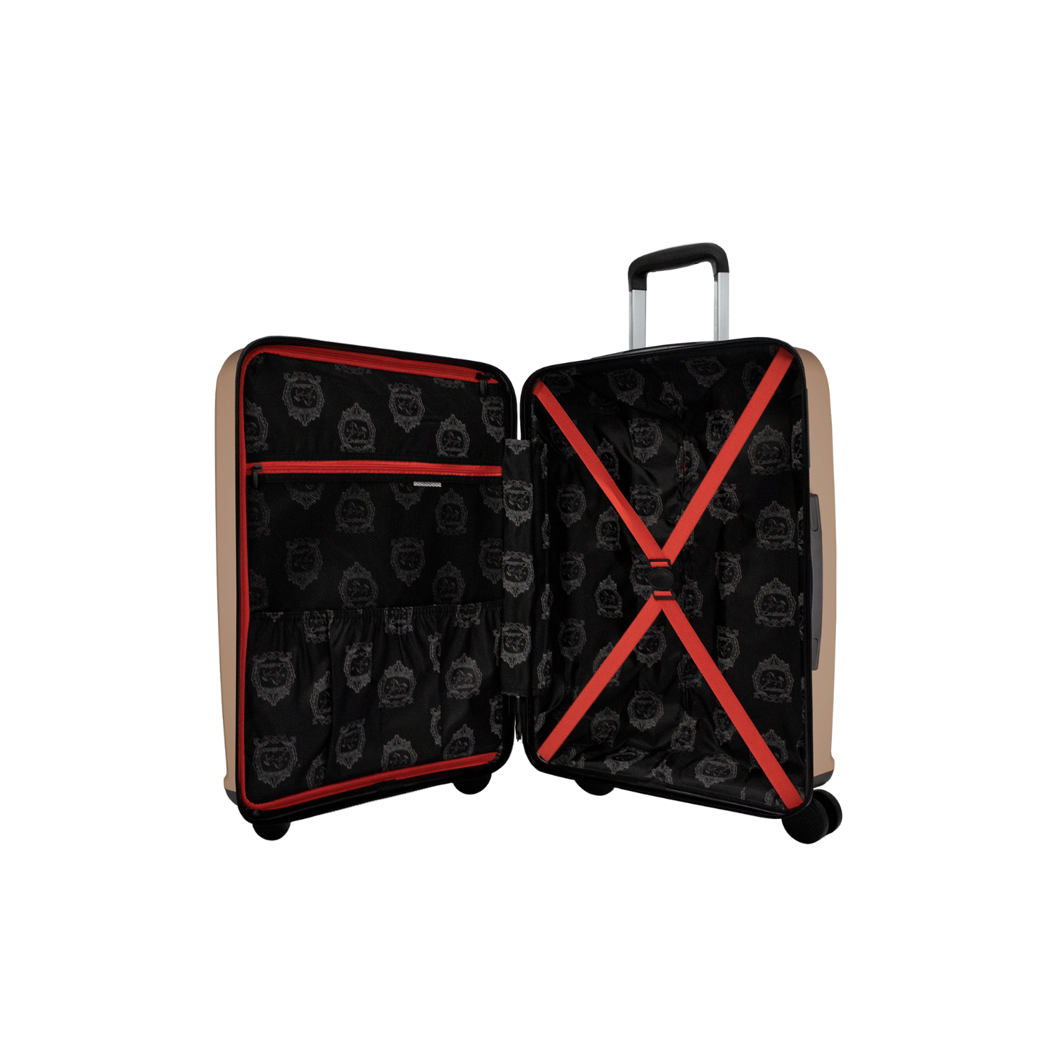 Valise de cabine rigide colorée de 24&nbsp;po de Cavalinho - Sable