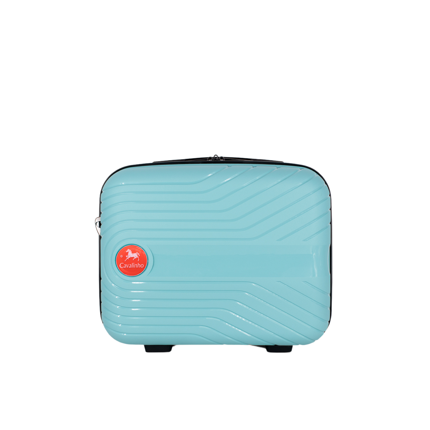 Sac fourre-tout de toilette rigide de 15&nbsp;po Colorful de Cavalinho - Bleu pastel