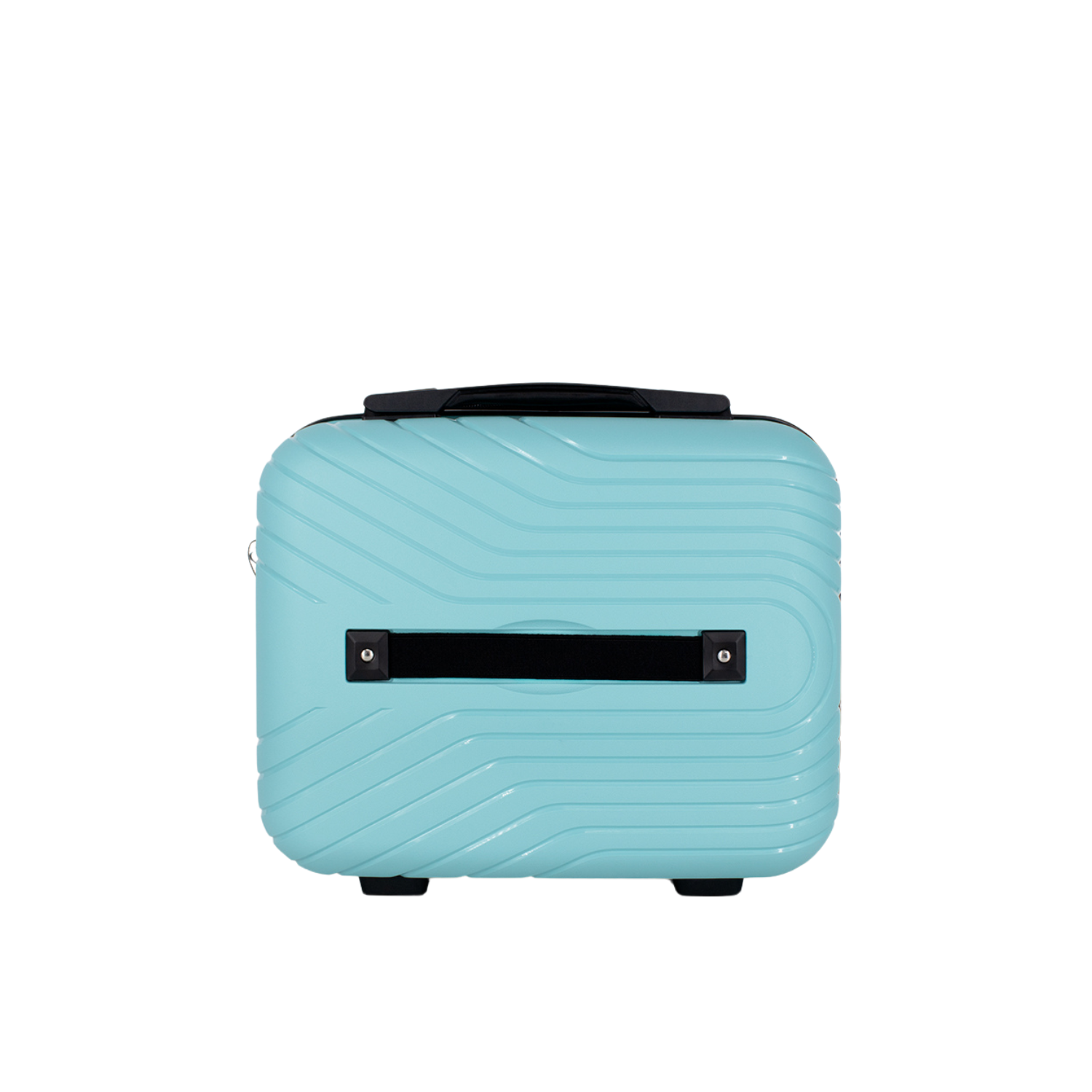 Sac fourre-tout de toilette rigide de 15&nbsp;po Colorful de Cavalinho - Bleu pastel