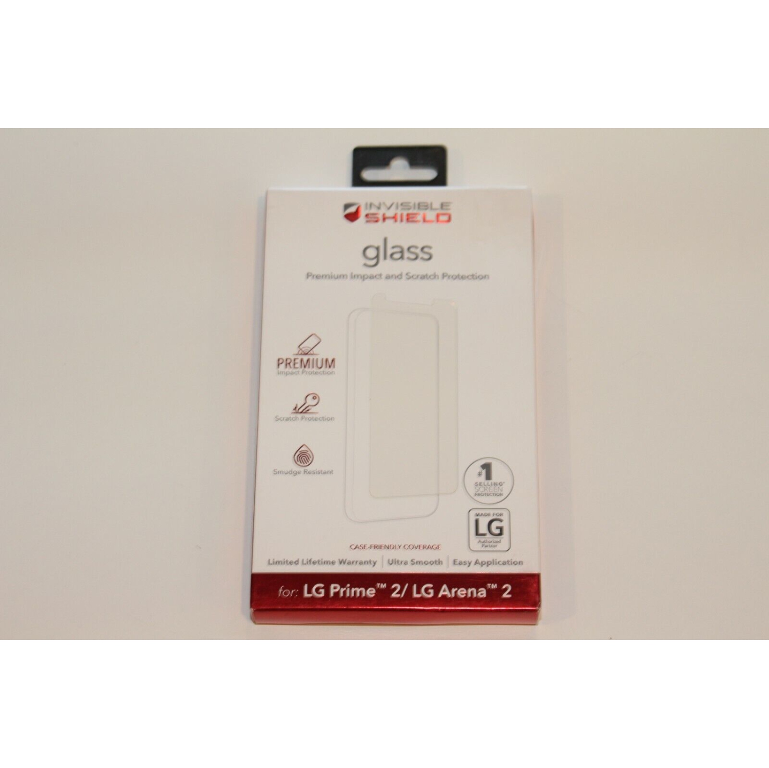 Zagg Invisible Shield Glass Premium Impact And Scratch Protection - LG Prime TM 2/LG Arena TM2