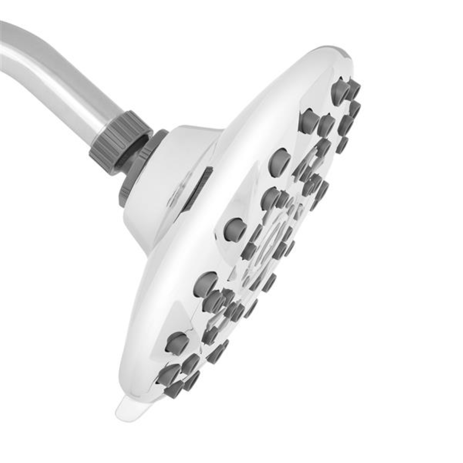 Rainfall 6 Setting Wall Mount Showerhead - with PowerPulse Massage, Chrome