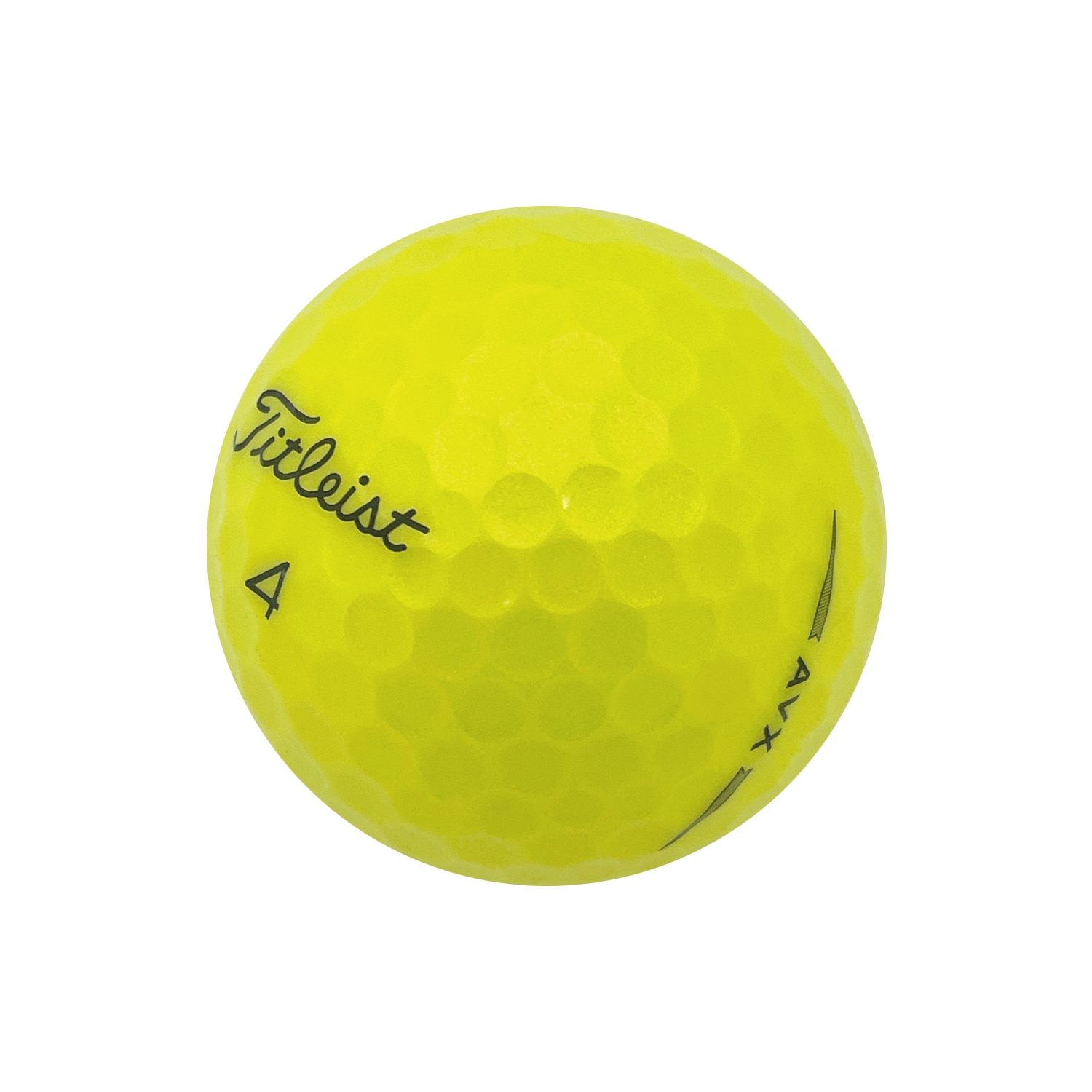 Mulligan Golf Balls 24 Titleist AVX Yellow Pristine Recycled Used Golf Balls